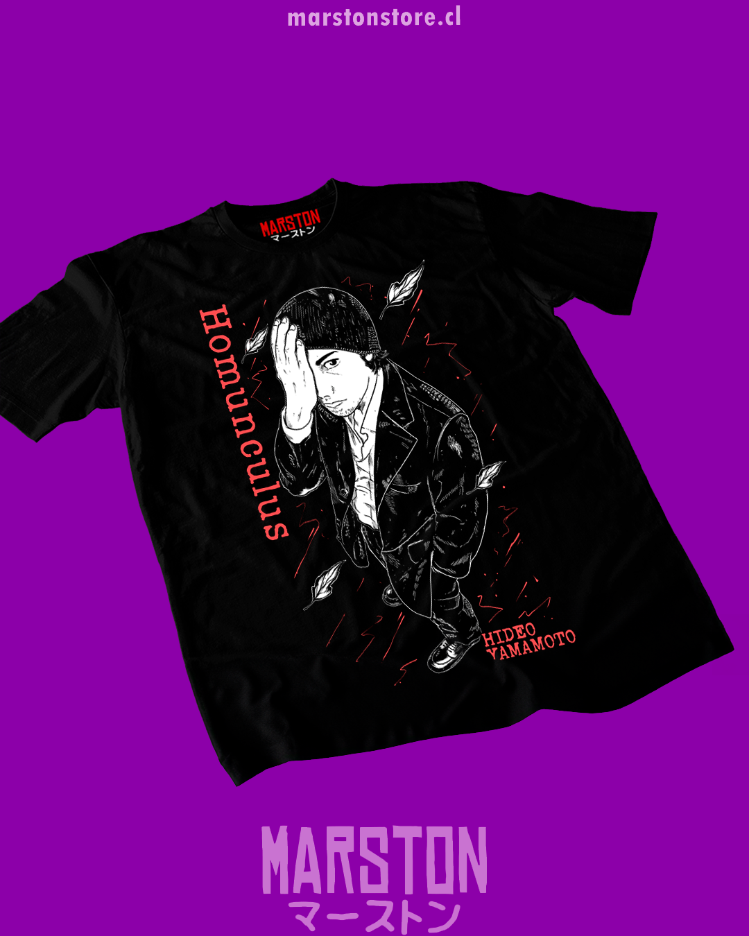 Polera negra de Homunculus