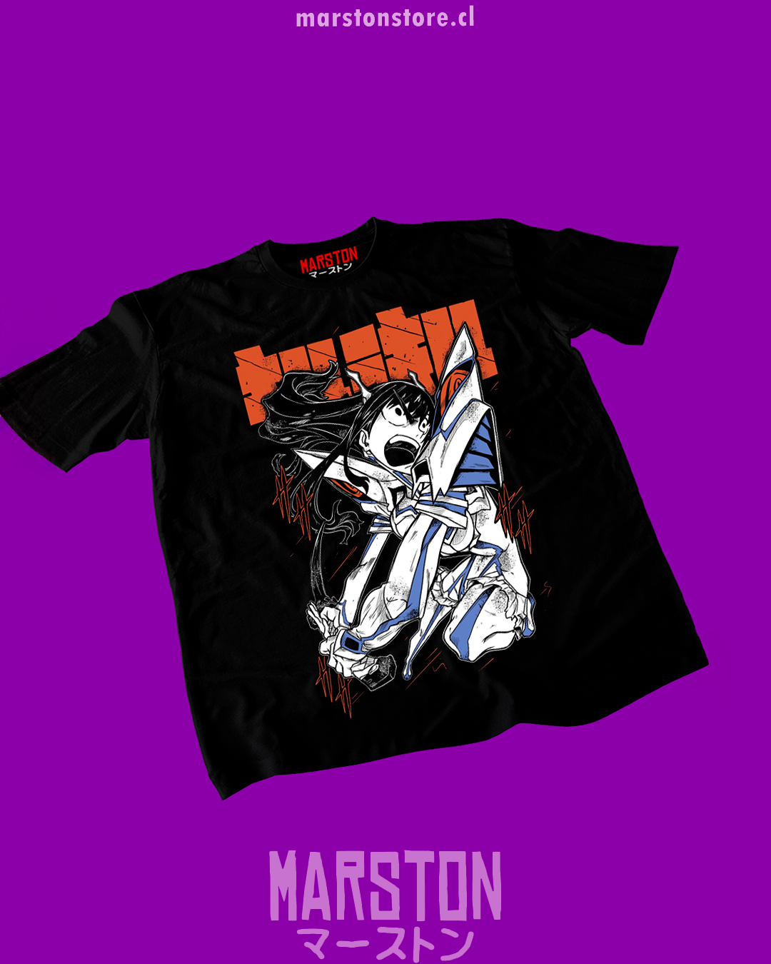 Polera negra de Kill la Kill