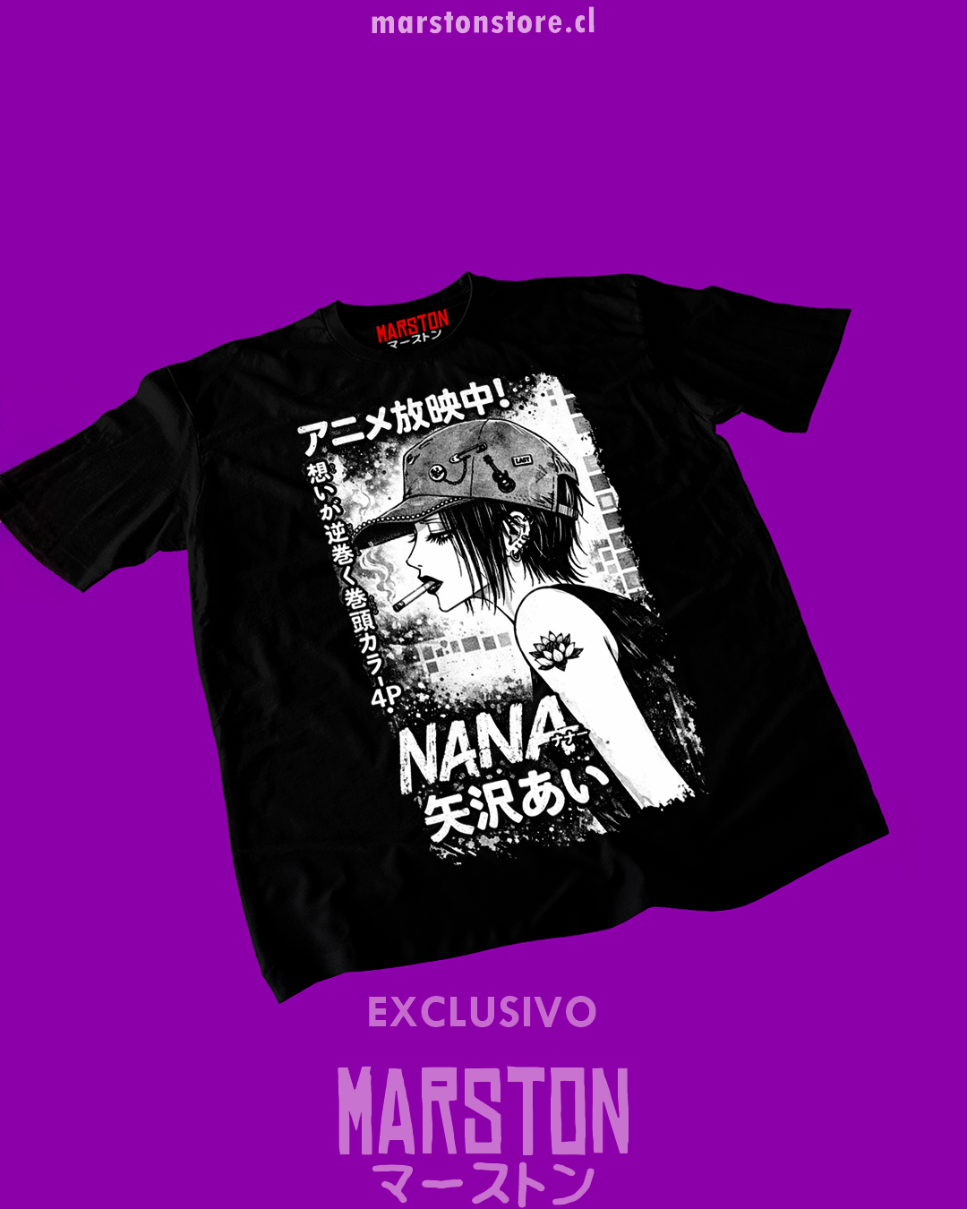 Polera negra de Nana