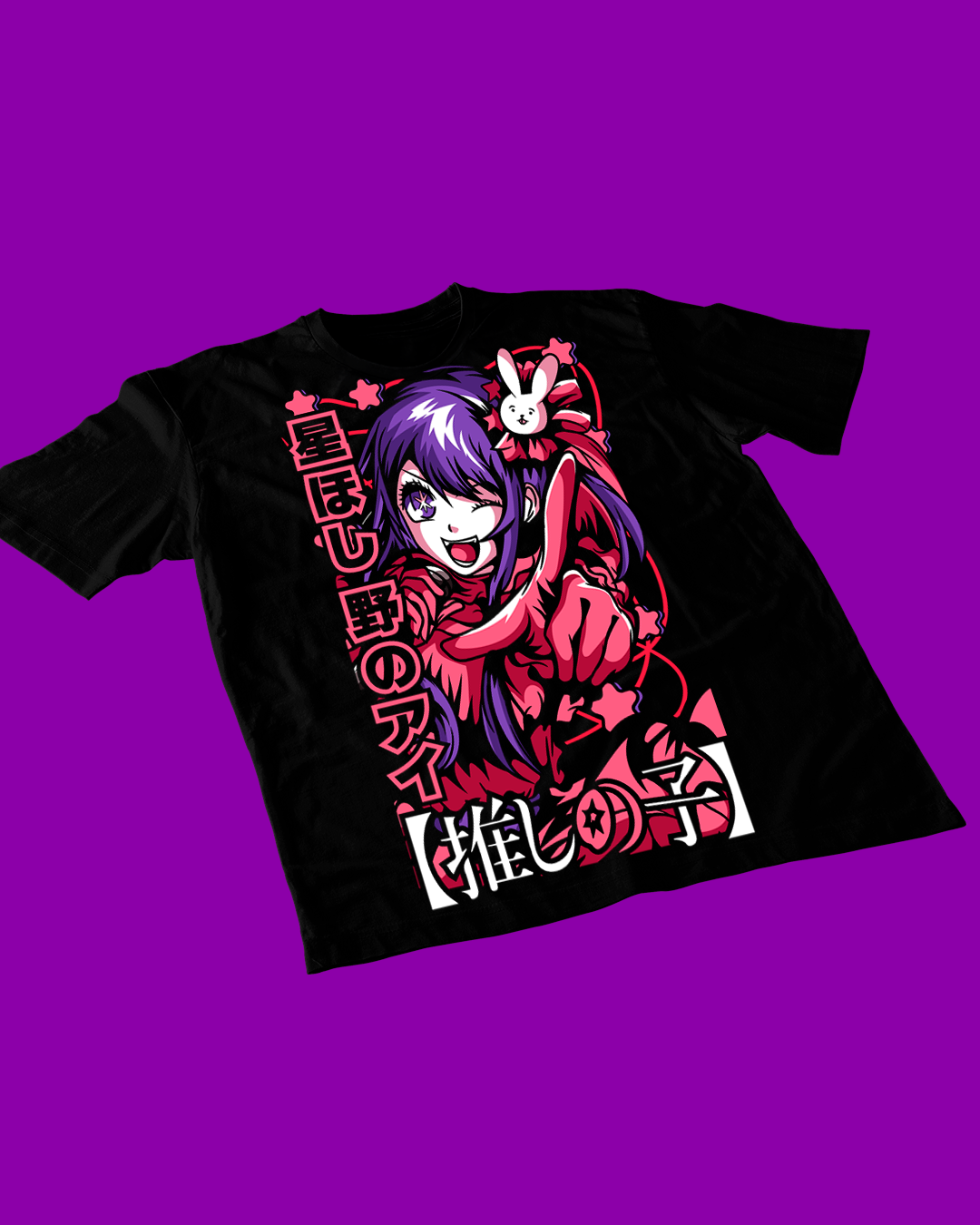 Polera negra de Oshi no Ko