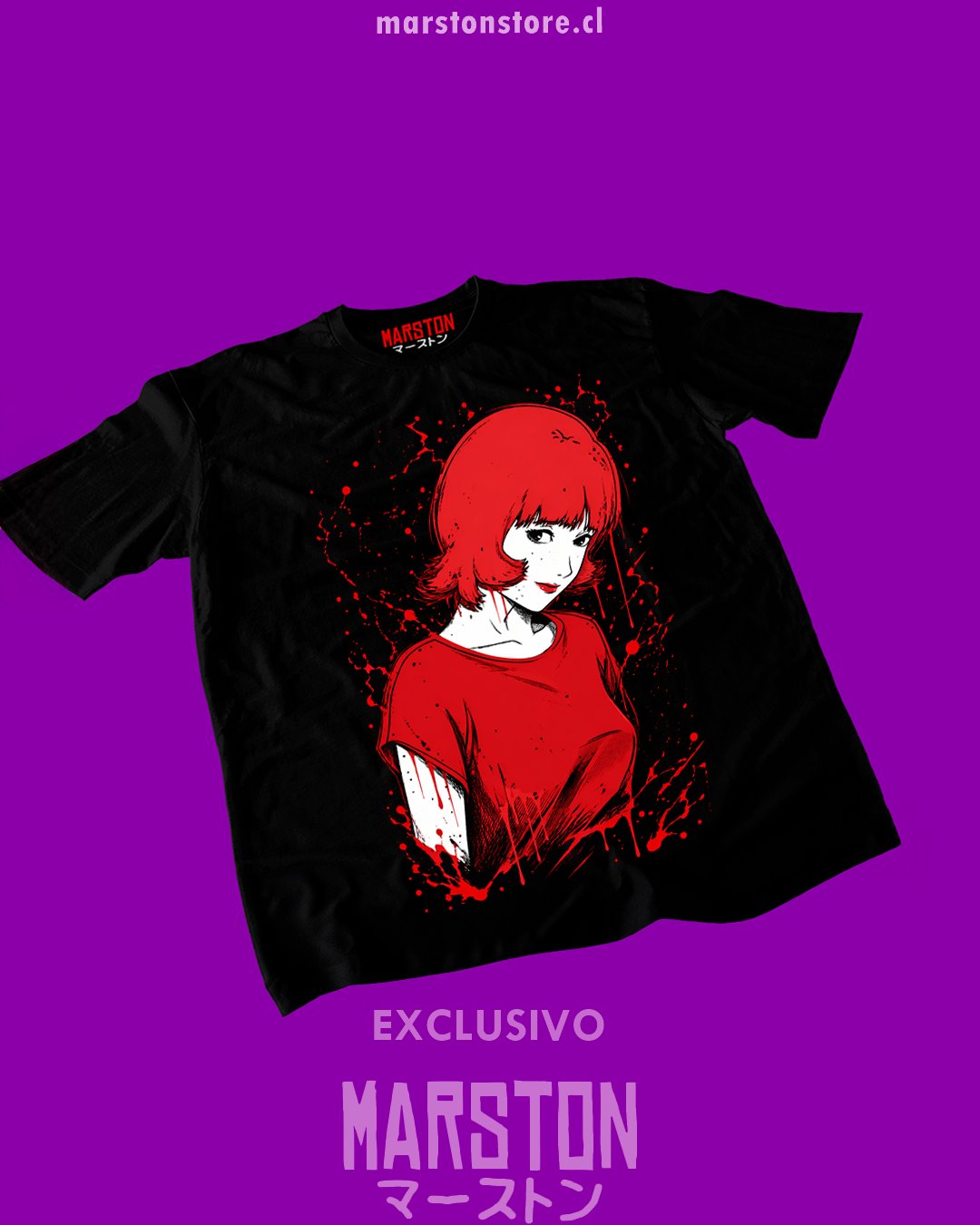 Polera negra de Paprika