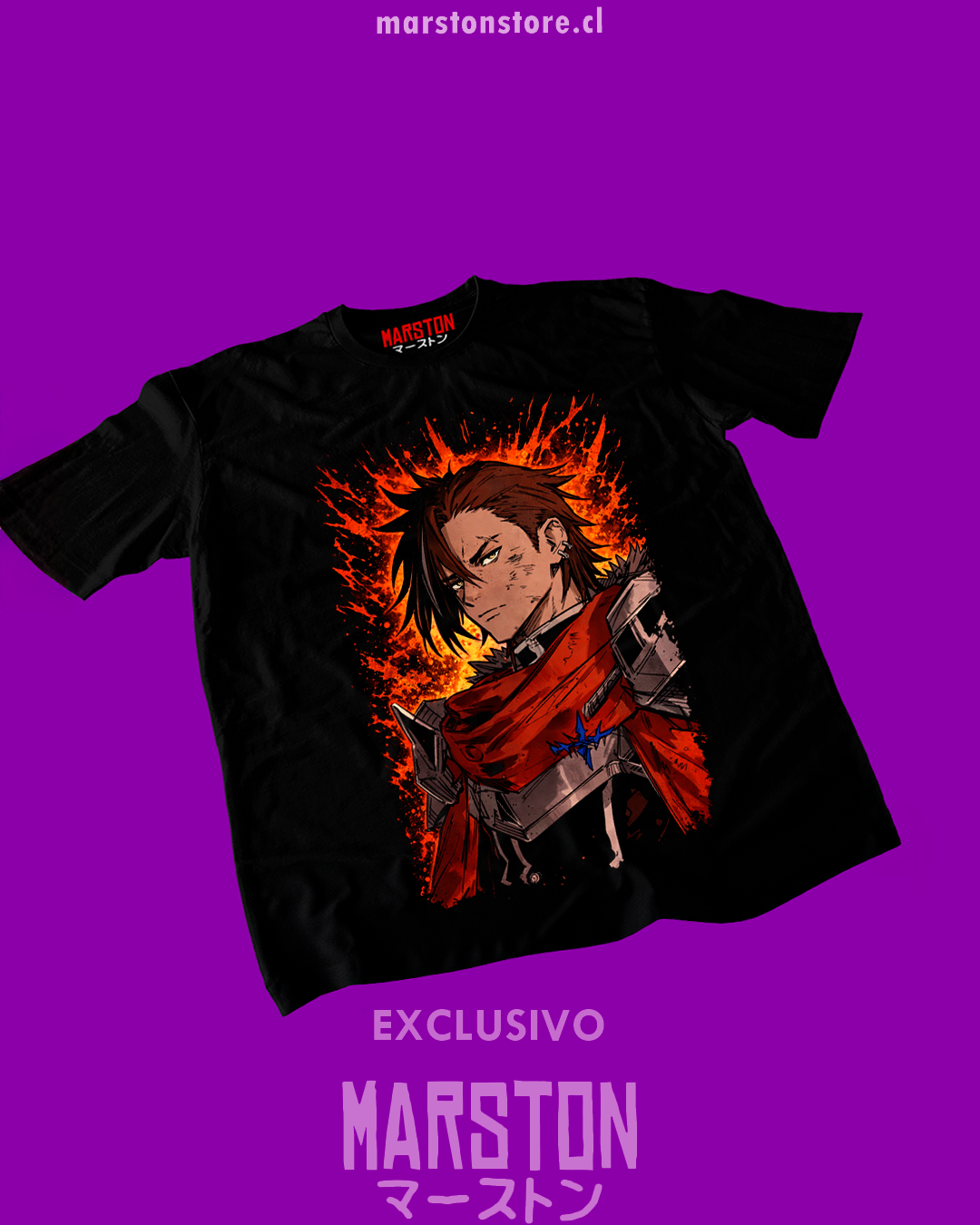 Polera negra de Sentenced to Be a Hero