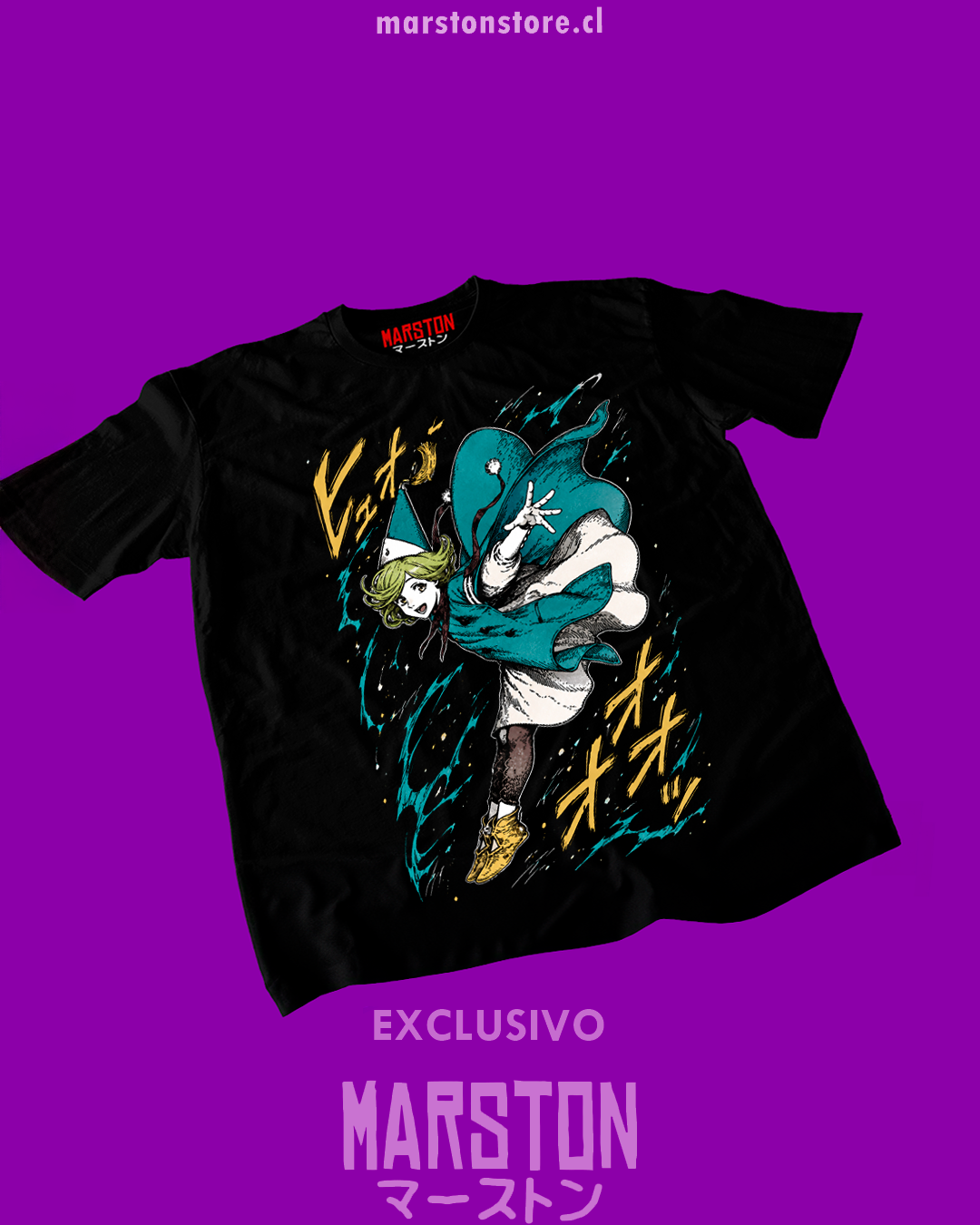 Polera negra de Witch Hat Atelier