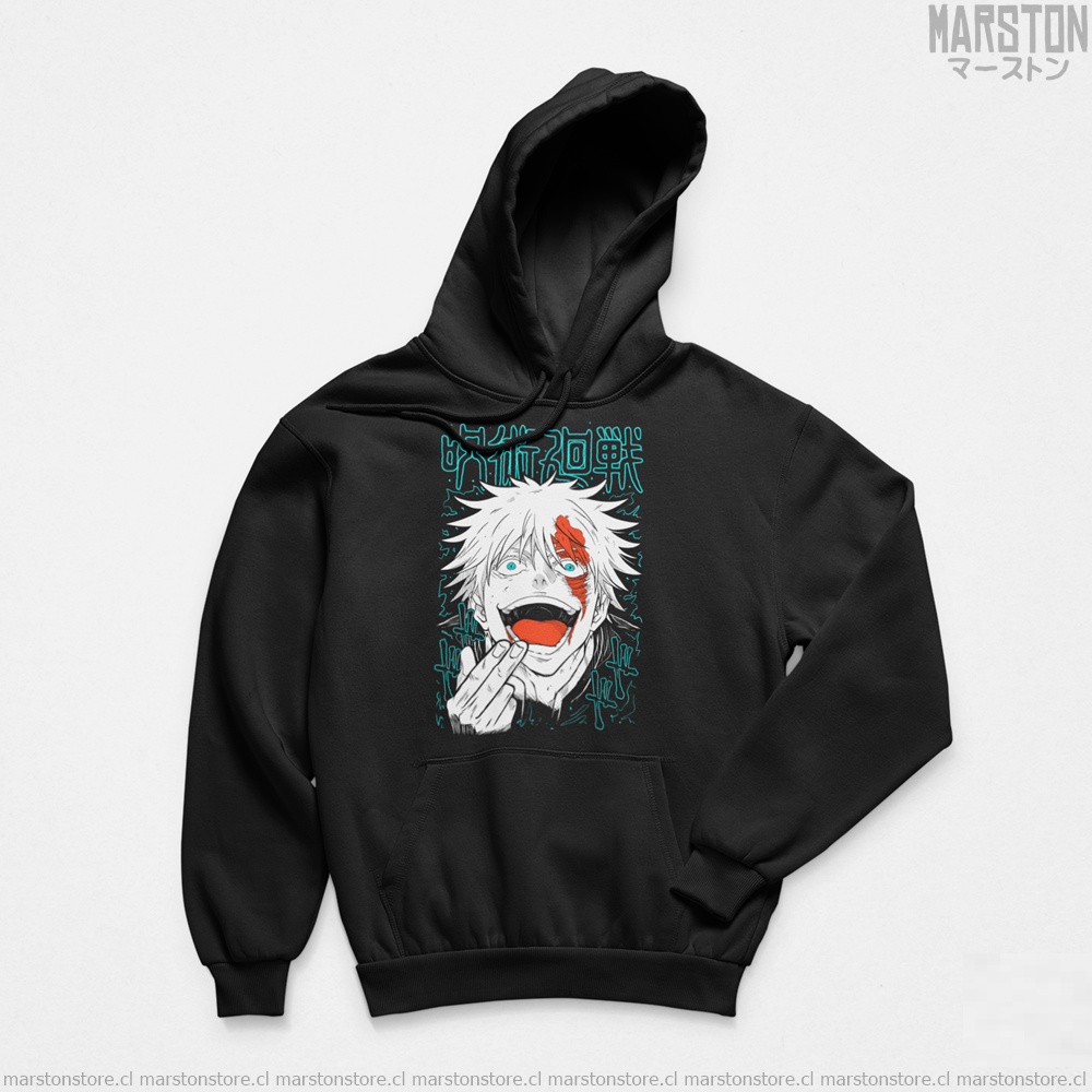 Polerón Jujutsu Kaisen con diseño de Satoru Gojo