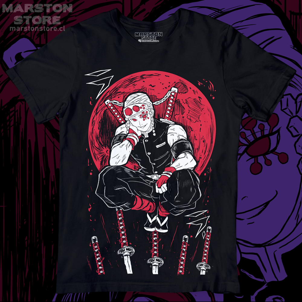Polera Kimetsu no Yaiba - Uzui- OFERTA TALLA L