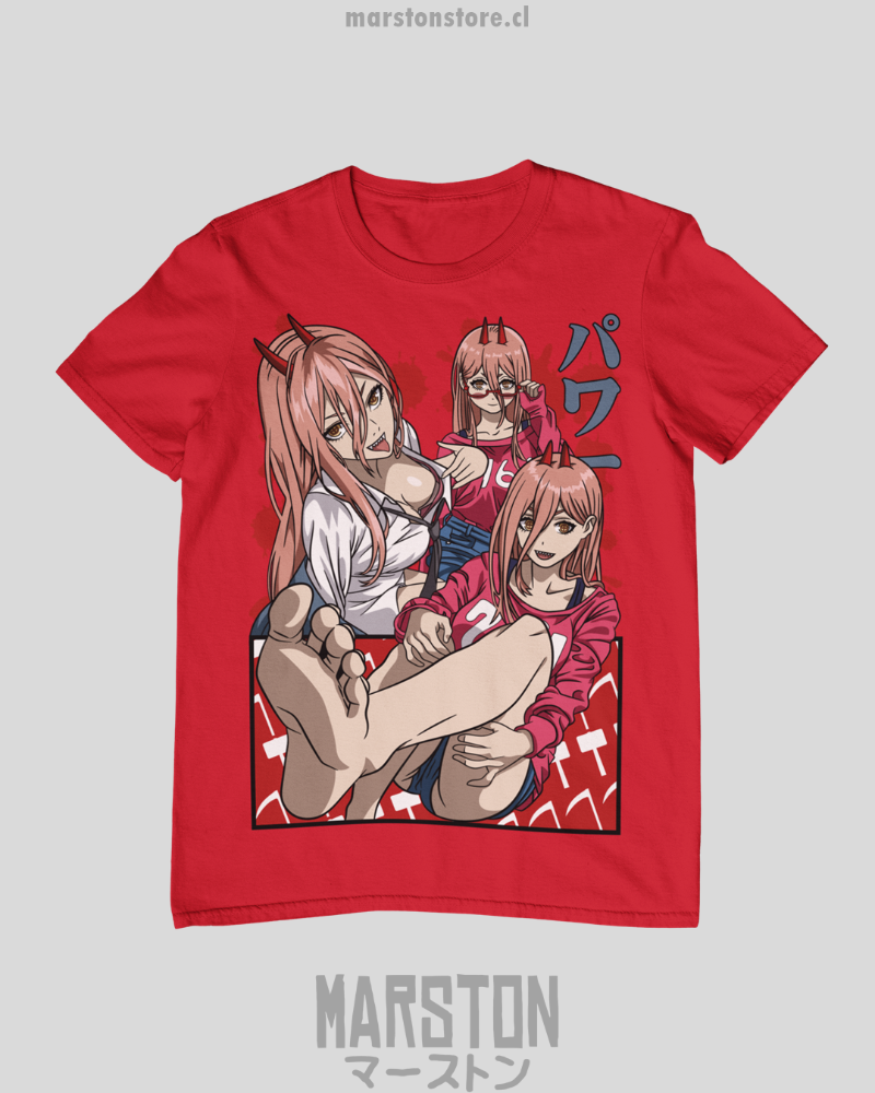 Polera Chainsaw Man - Power