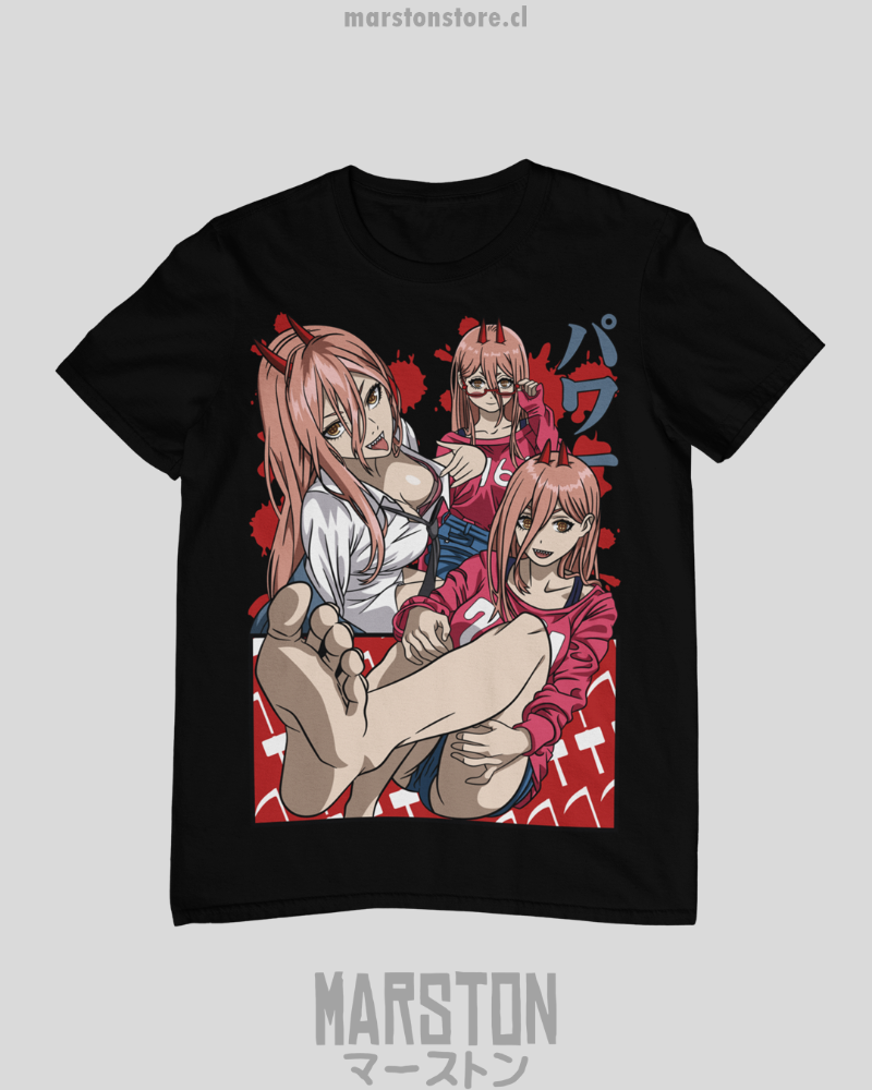 Polera Chainsaw Man - Power