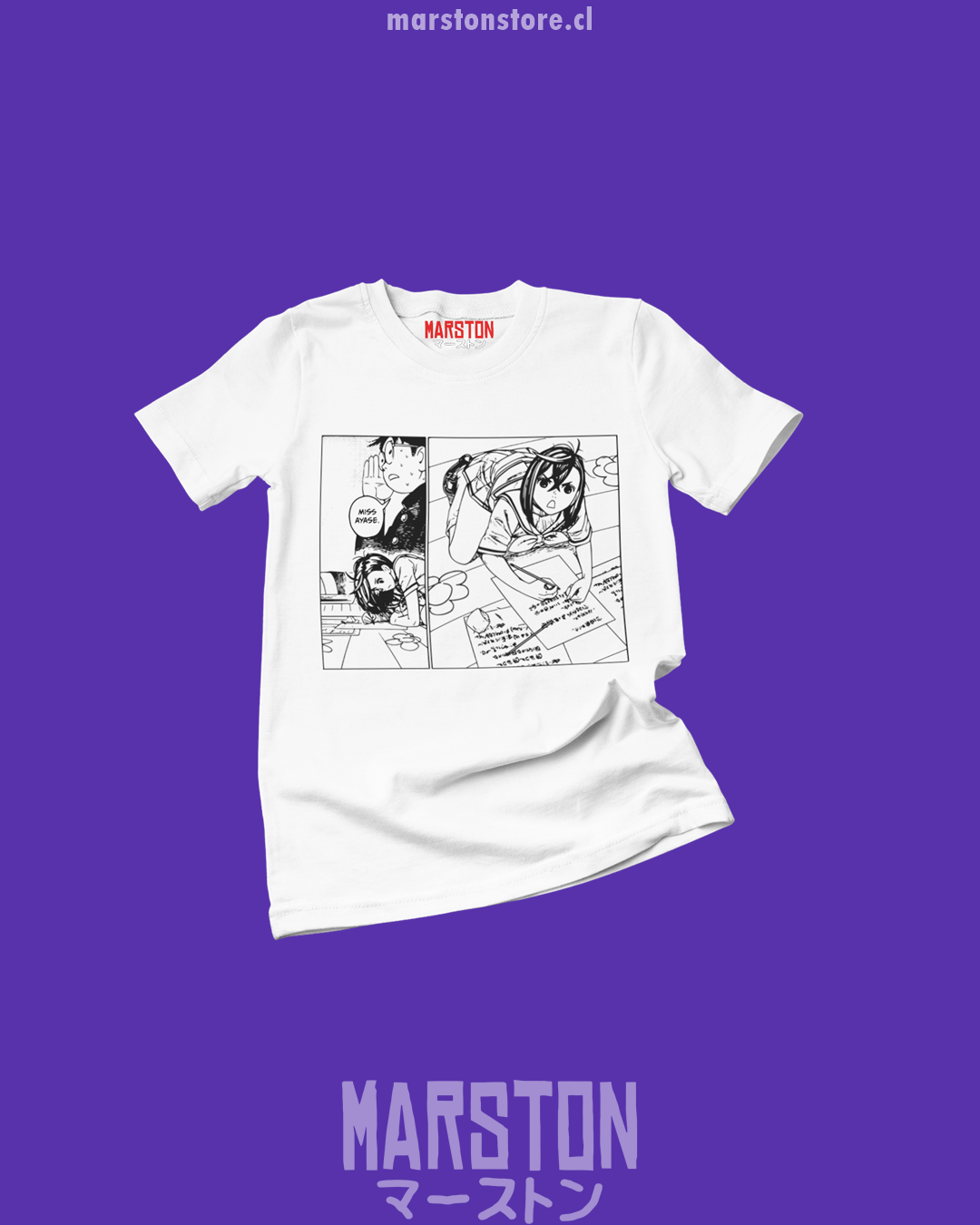 Polera Dandadan - Momo x Okarun