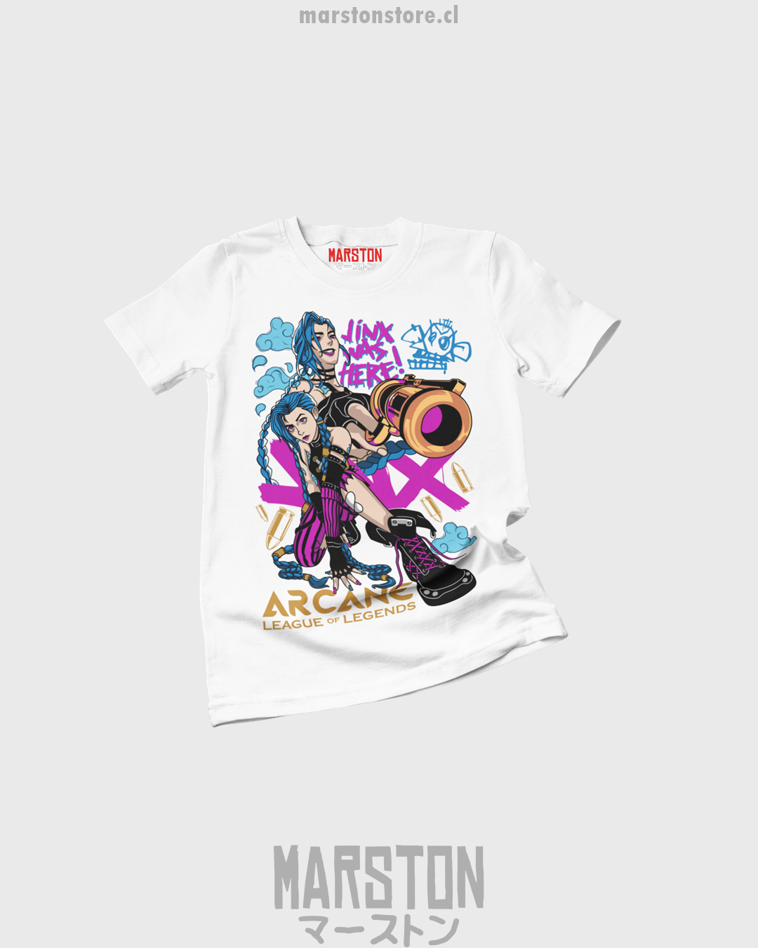 Polera Arcane - Jinx (#ak0)