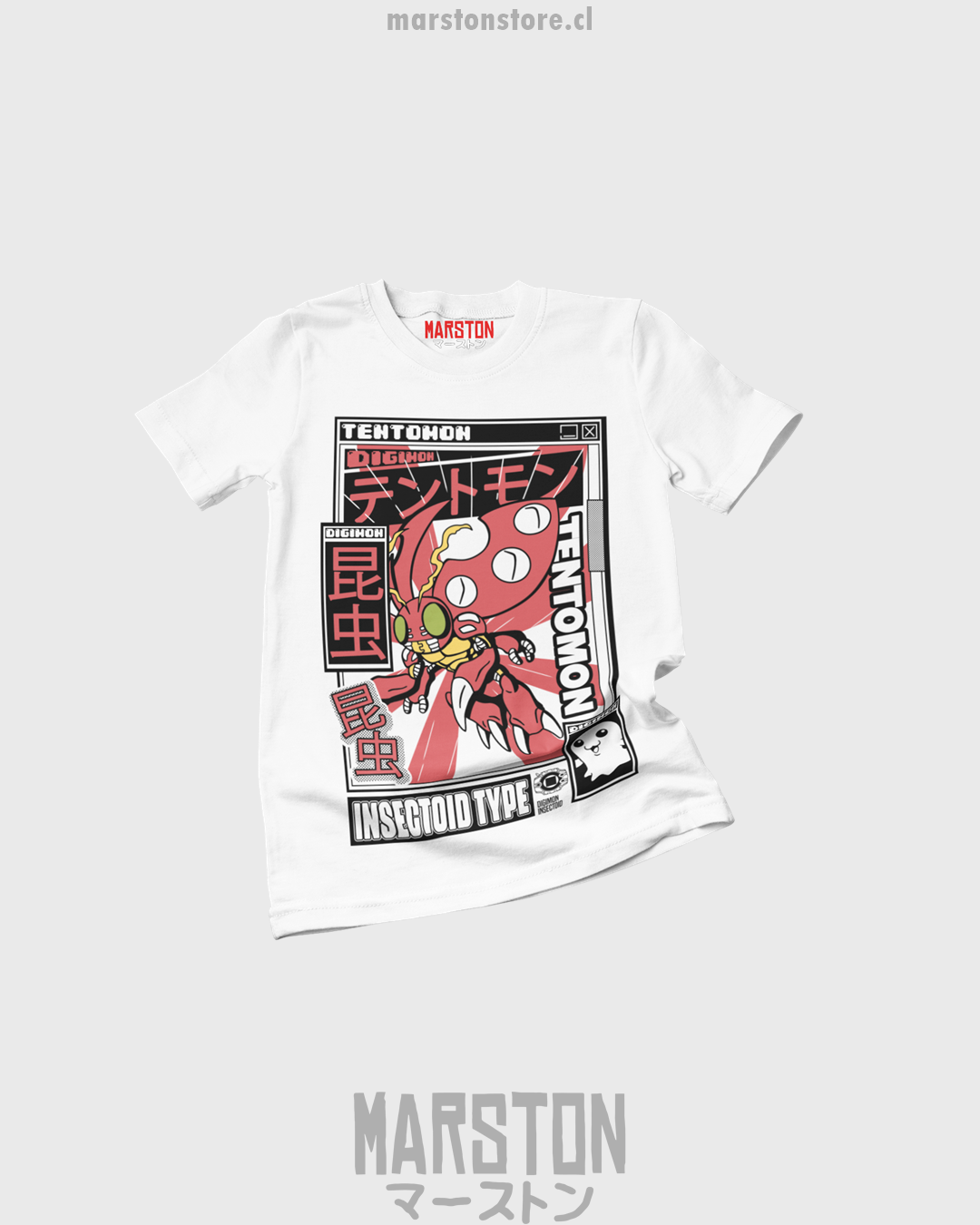 Polera Digimon - Tentomon (#ak0)