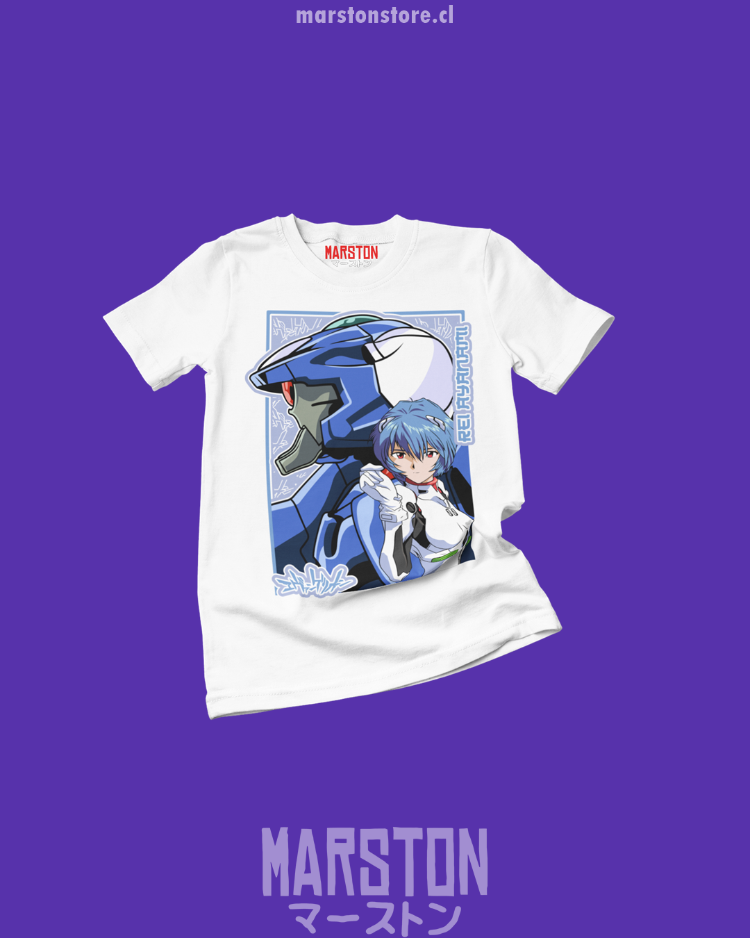 Polera Evangelion - Rei Ayanami