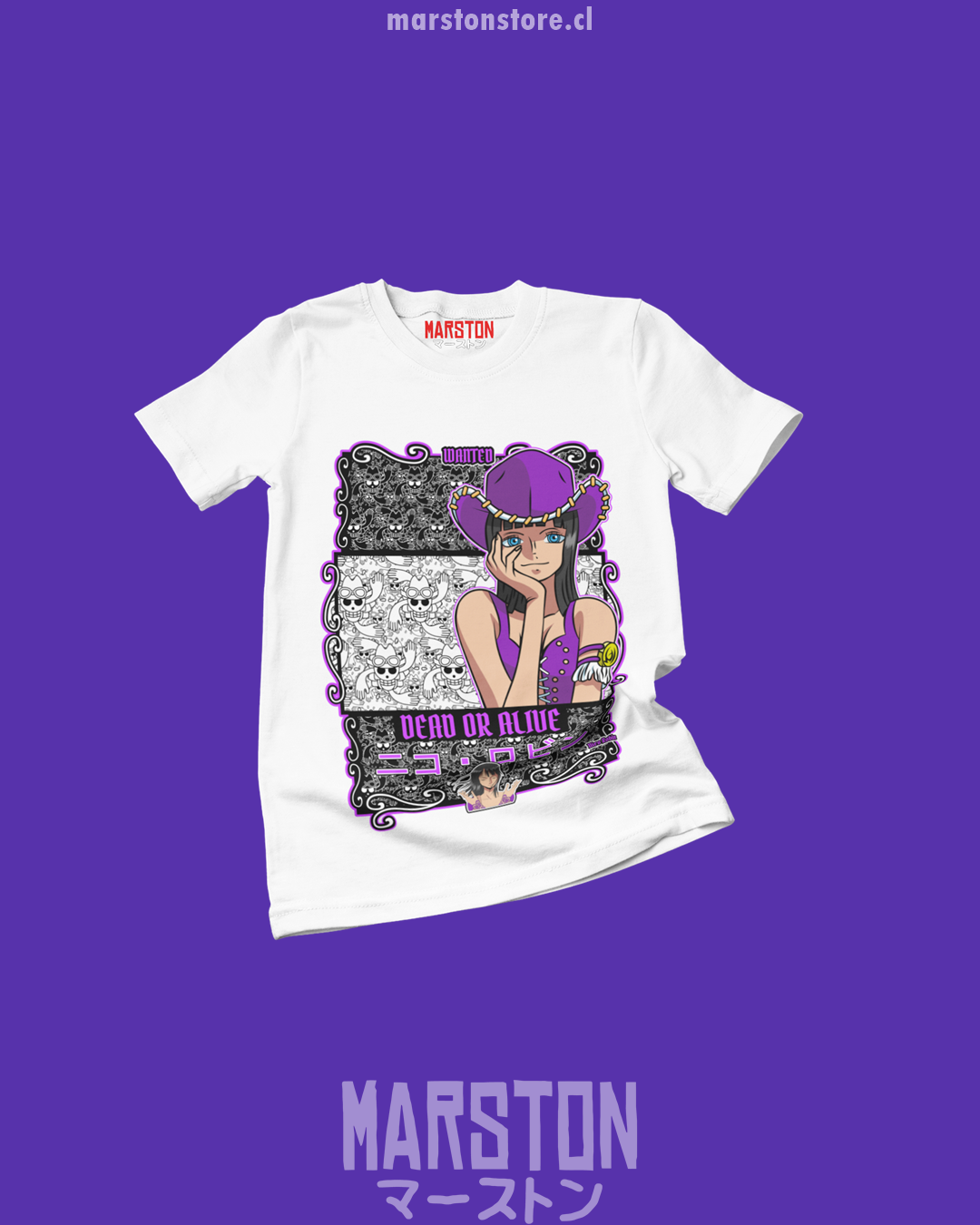 Polera One Piece - Nico Robin