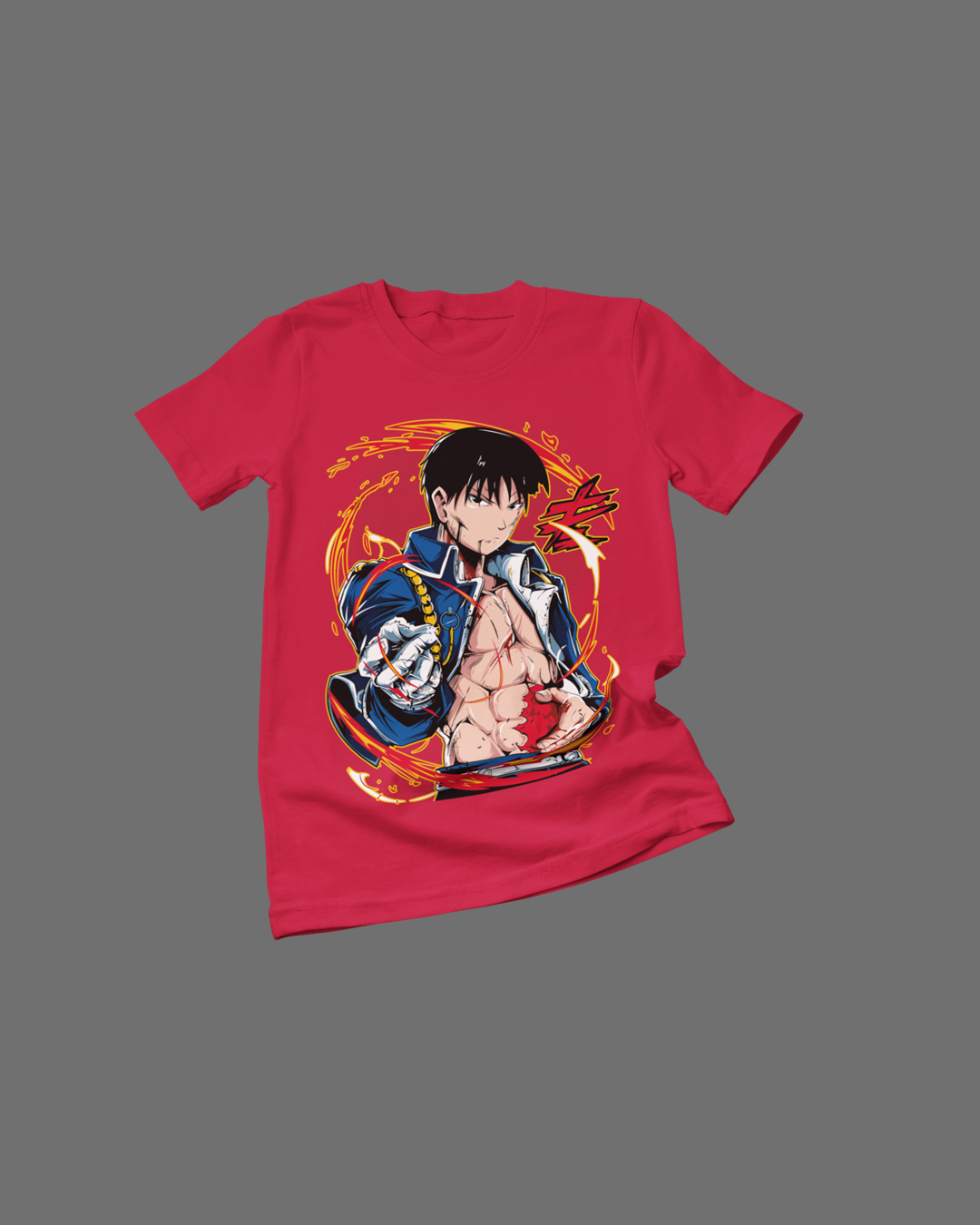 Polera Fullmetal Alchemist - Roy Mustang