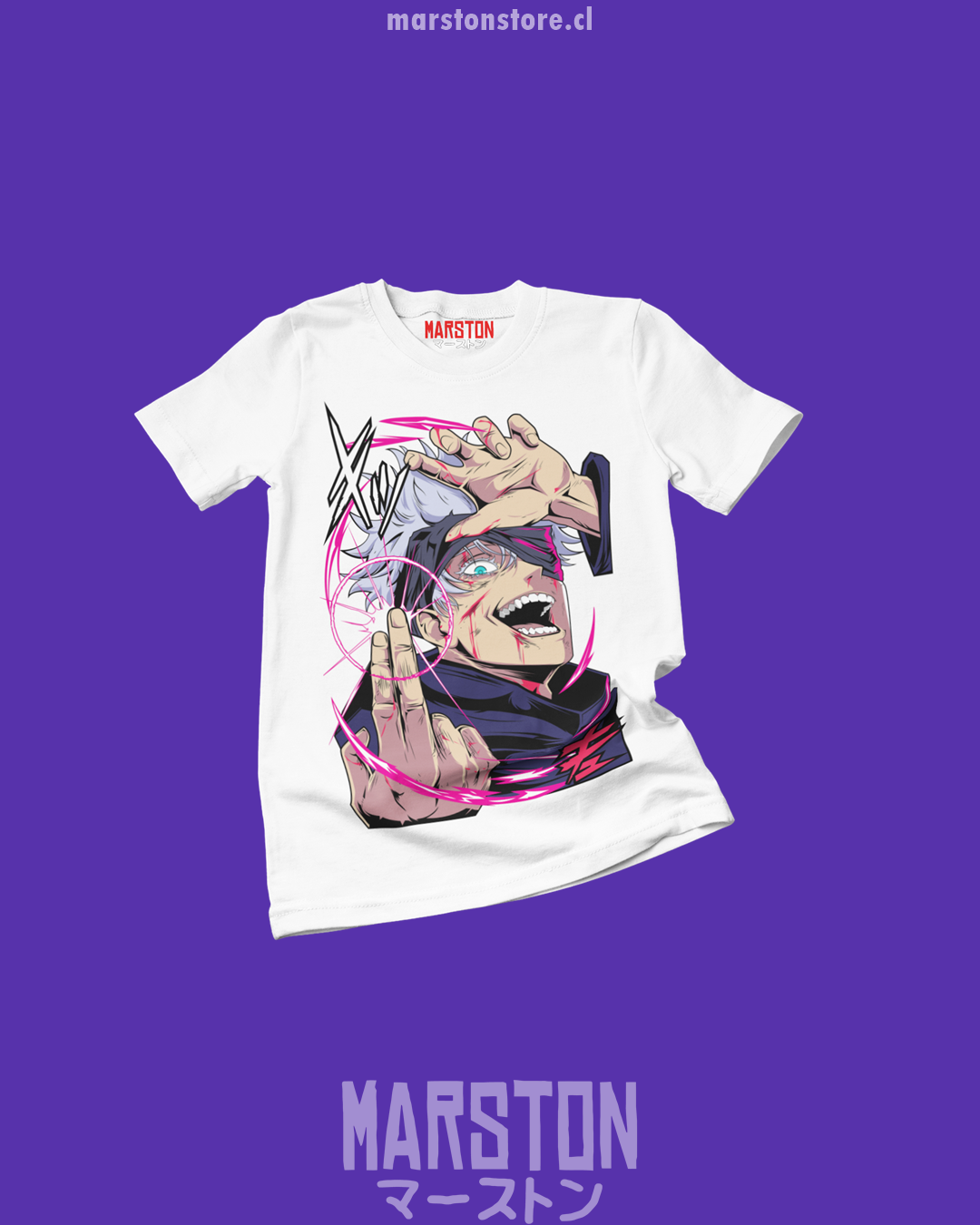 Polera Jujutsu Kaisen - Satoru Gojo