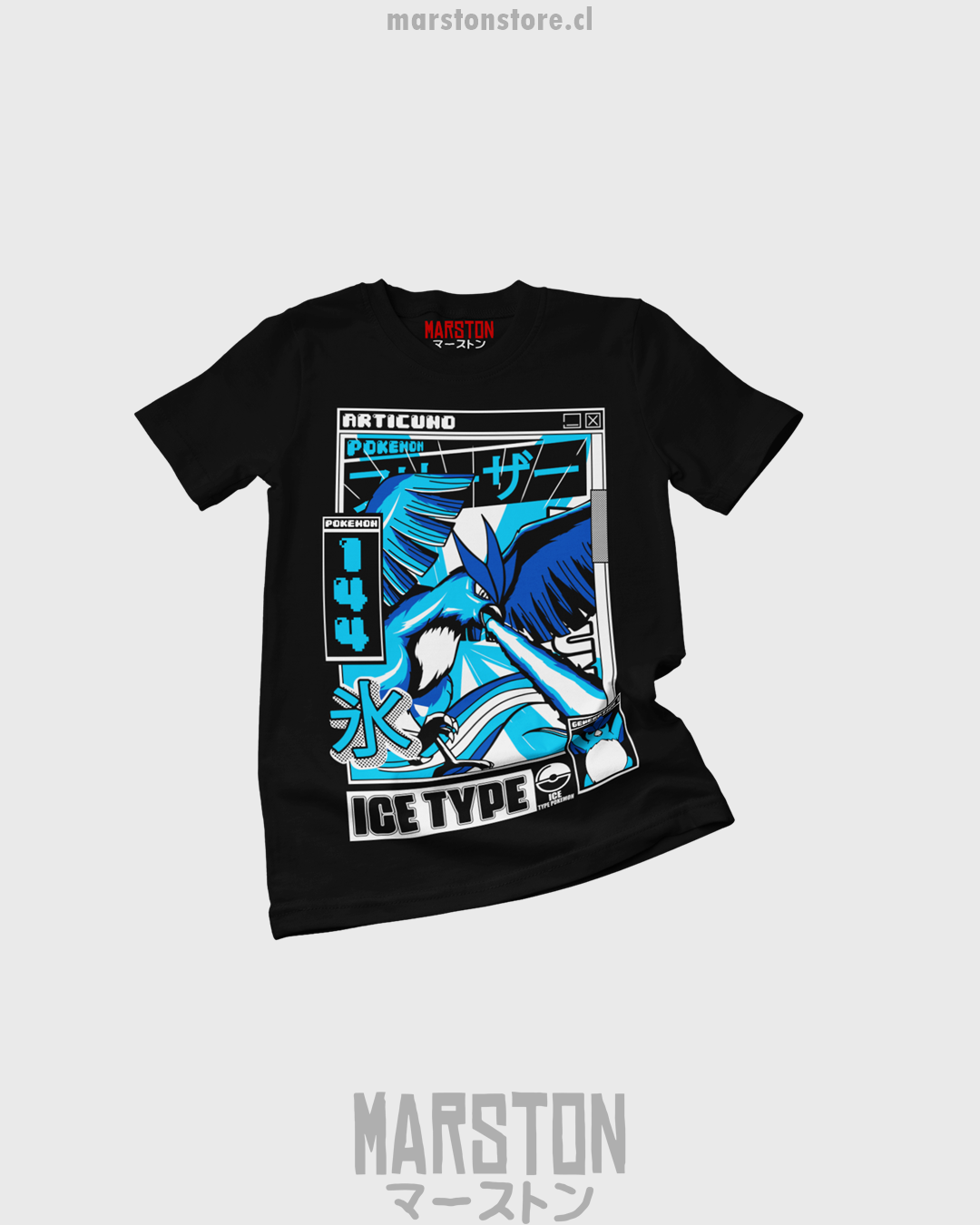 Polera Pokemon - Articuno (#ak0)