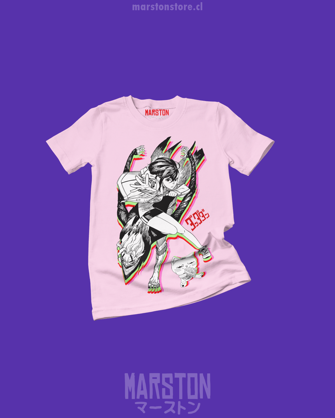 Polera Dandadan - Momo Ayase x Okarun x Turbo Granny