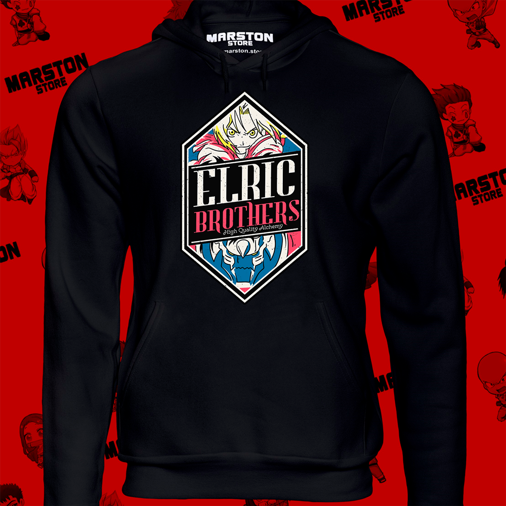 Polerón Fullmetal Alchemist - Edward - Alphonse