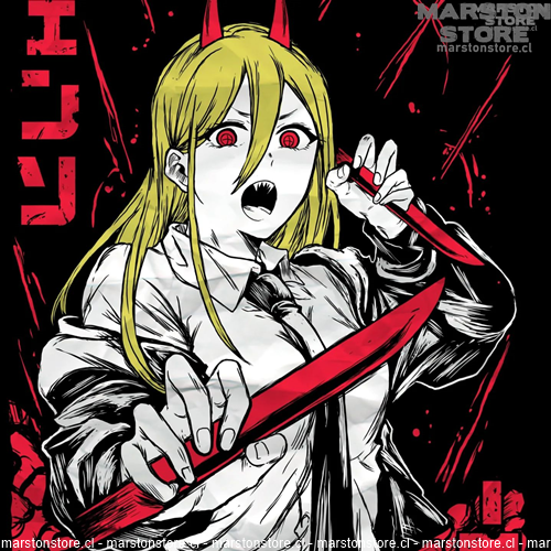 Polera Chainsaw Man - Power