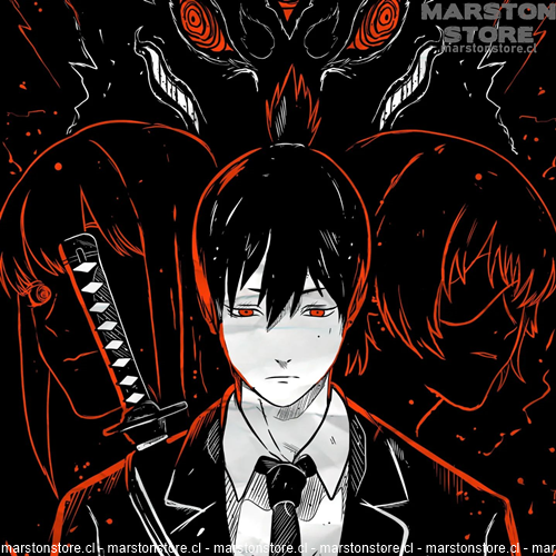 Polera Chainsaw Man - Aki