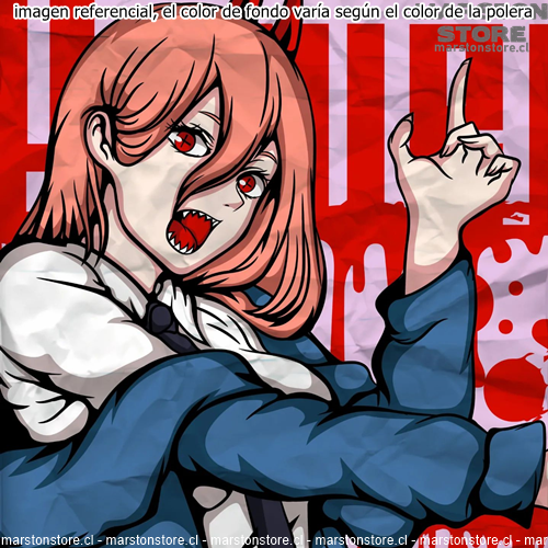Polera Chainsaw Man - Power