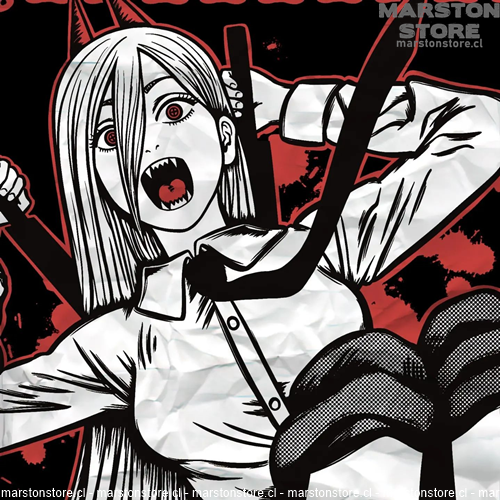 Polera Chainsaw Man - Power