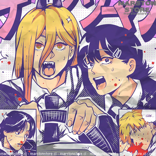 Polera Chainsaw Man - Kobeni - Power