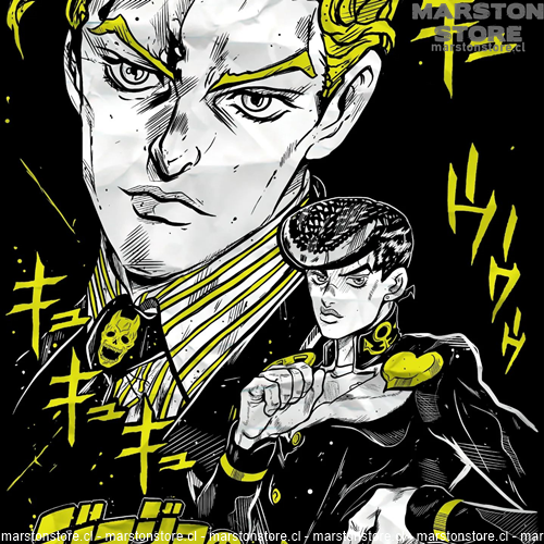 Polera Jojo's Bizarre Adventure - Yoshikage Kira - Josuke Higashikata