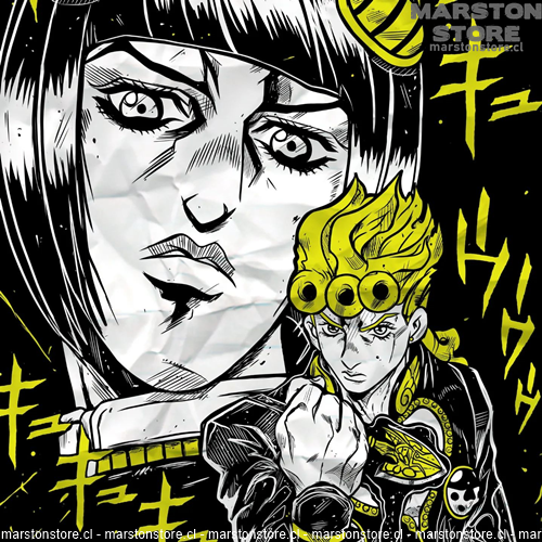 Polera Jojo's Bizarre Adventure - Giorno - Bruno