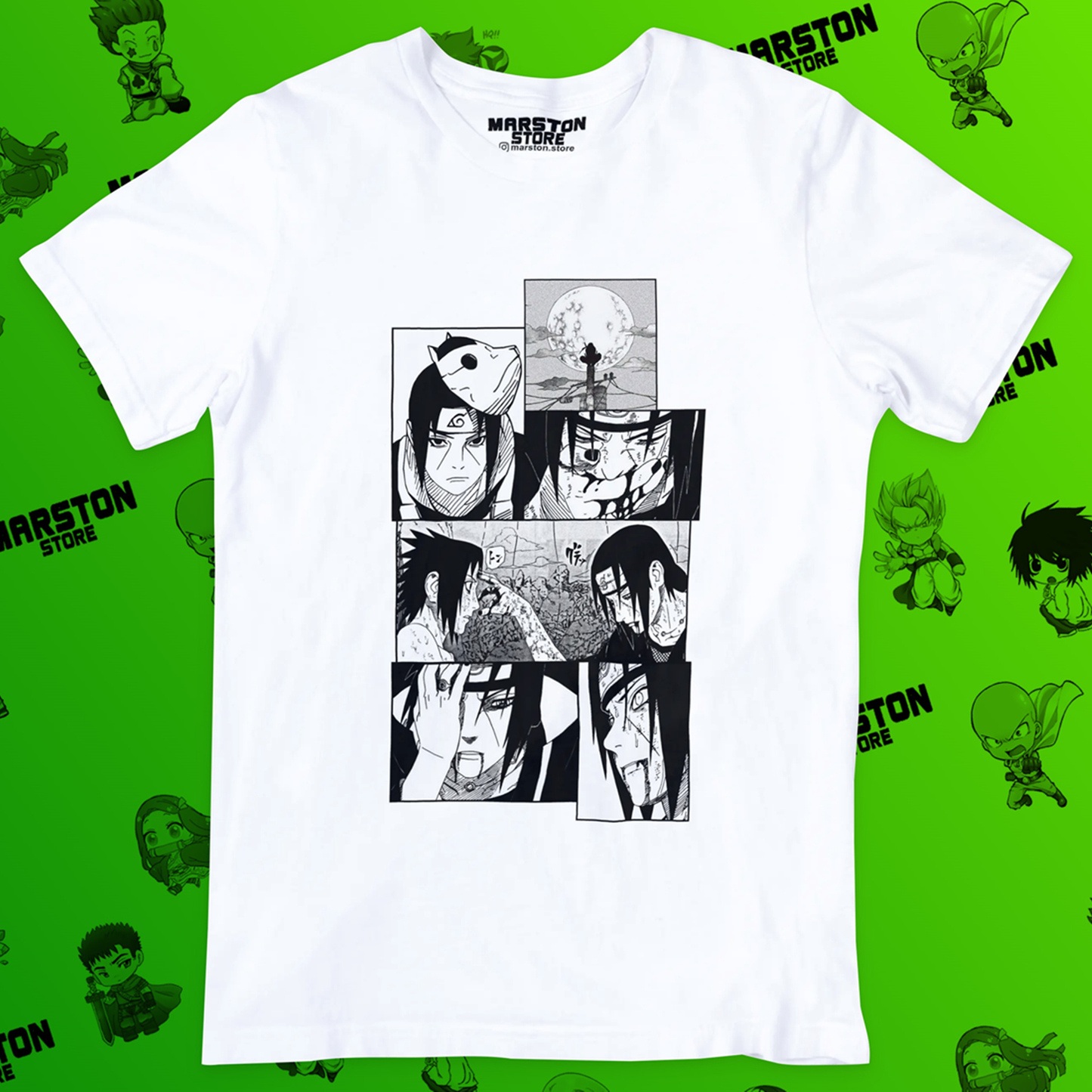 Polera Naruto - Itachi Uchiha - Sasuke Uchiha
