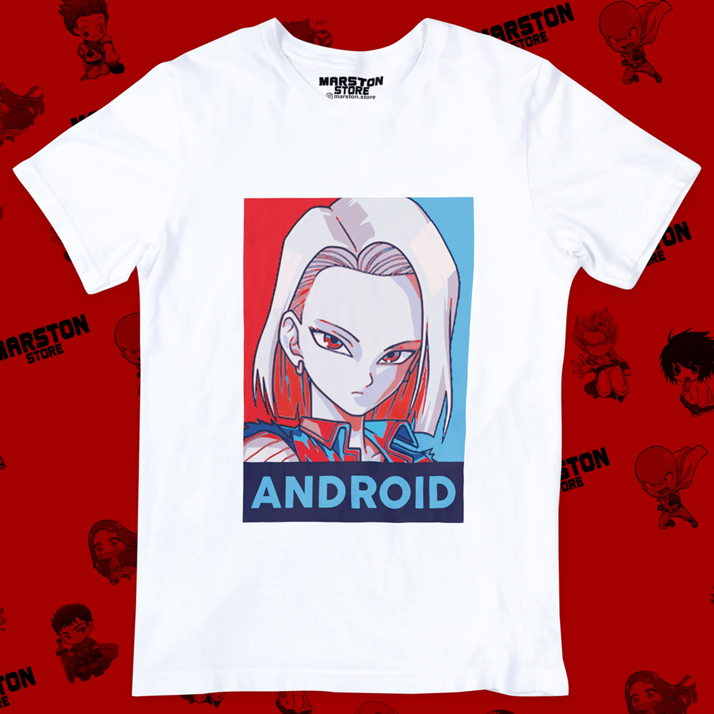 Polera Dragon Ball - Androide 18