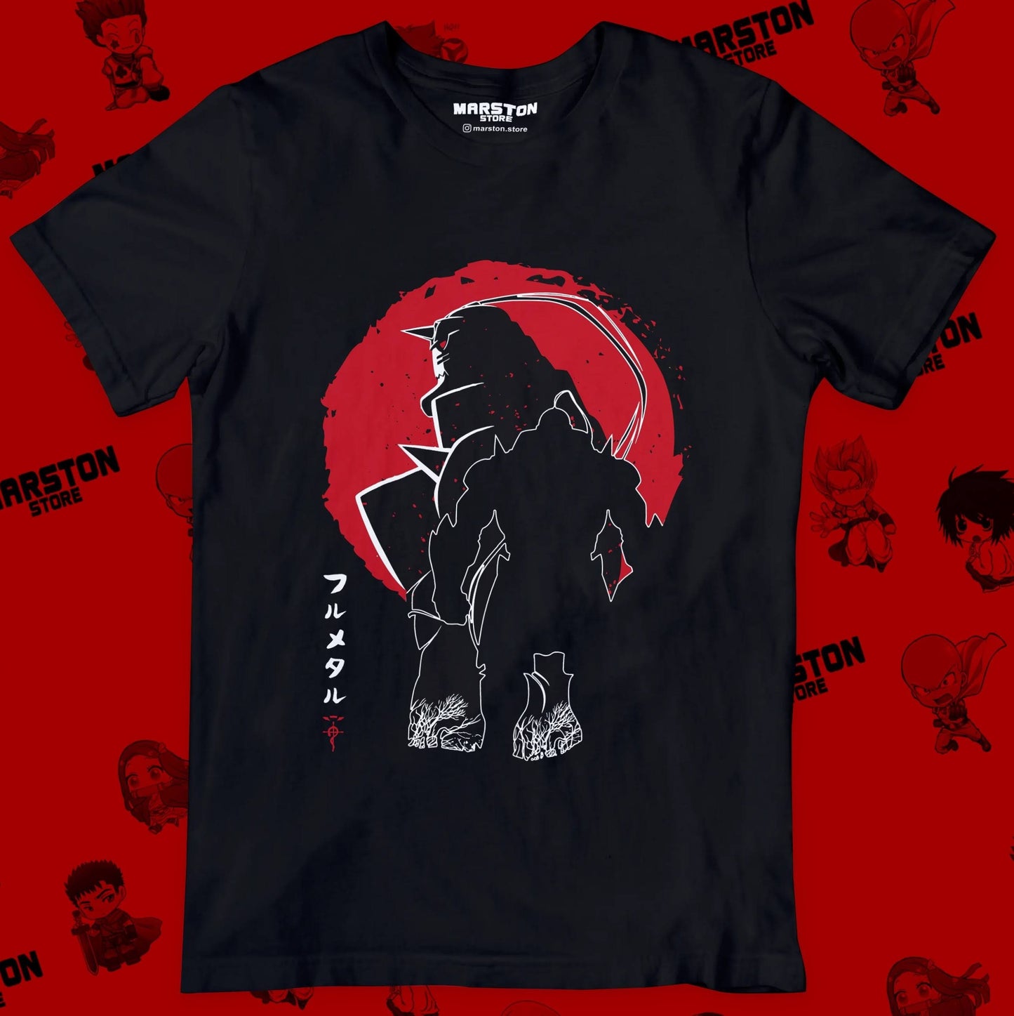 Polera Fullmetal Alchemist - Edward - Alphonse