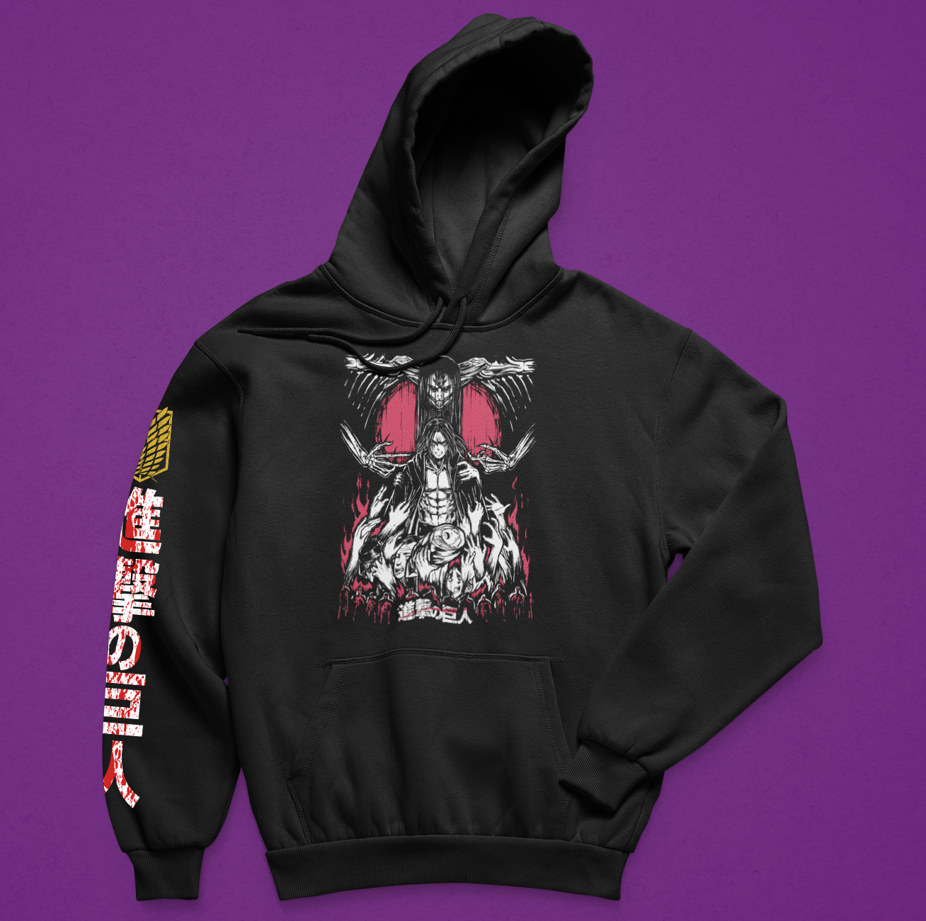 Polerón Shingeki no Kyojin - Eren Jaeger - The Rumbling