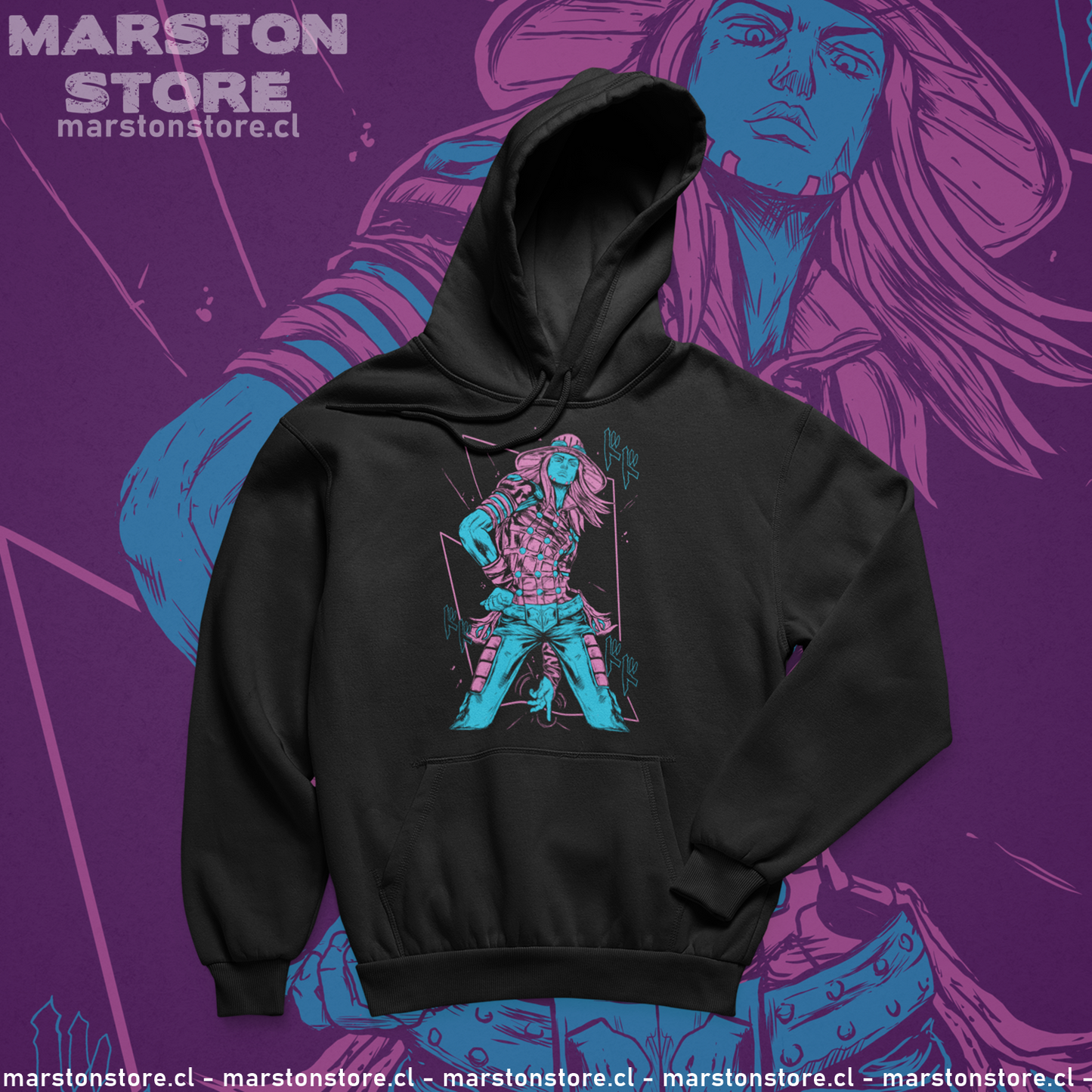 Polerón Jojo's Bizarre Adventure - Gyro Zeppeli