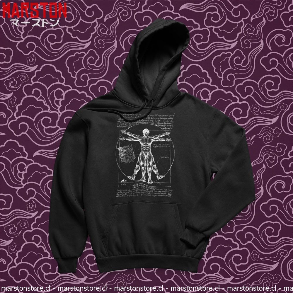 Polerón Shingeki no Kyojin - Eren Hombre de Vitruvio Titán