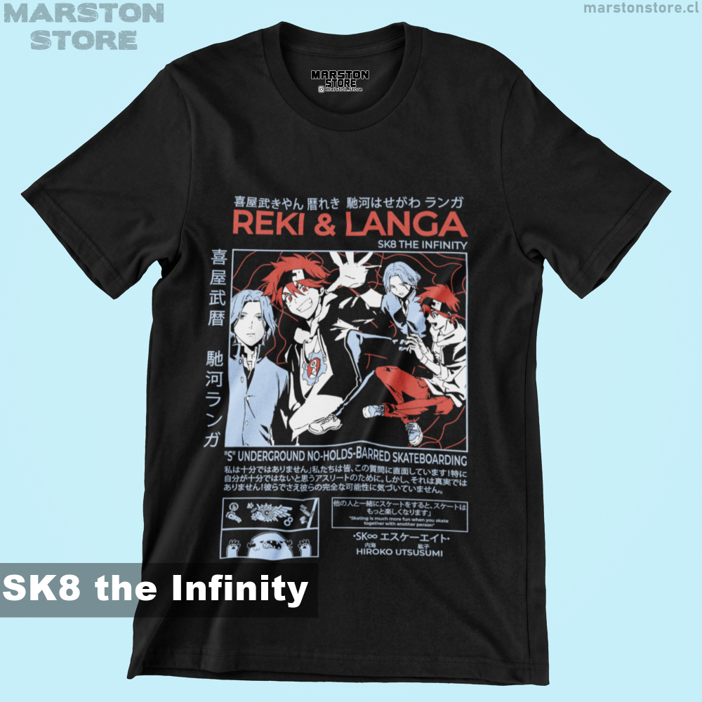 Polera Sk8 the Infinity - Langa - Reki (#ak0)