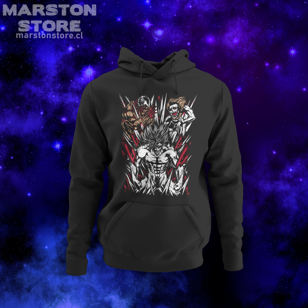 Polerón Shingeki No Kyojin - Eren - Reiner - Galliard