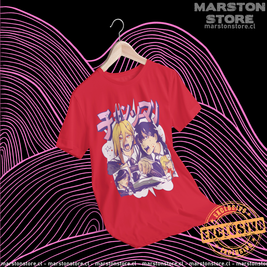 Polera Chainsaw Man - Kobeni - Power
