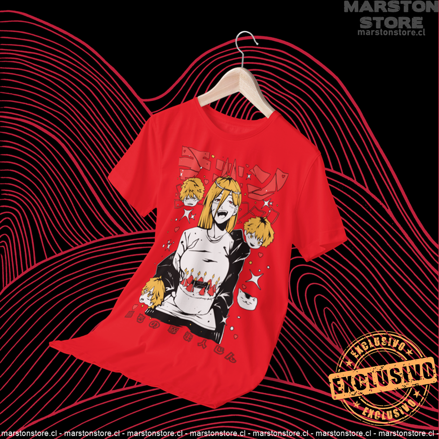 Polera Chainsaw man - Power