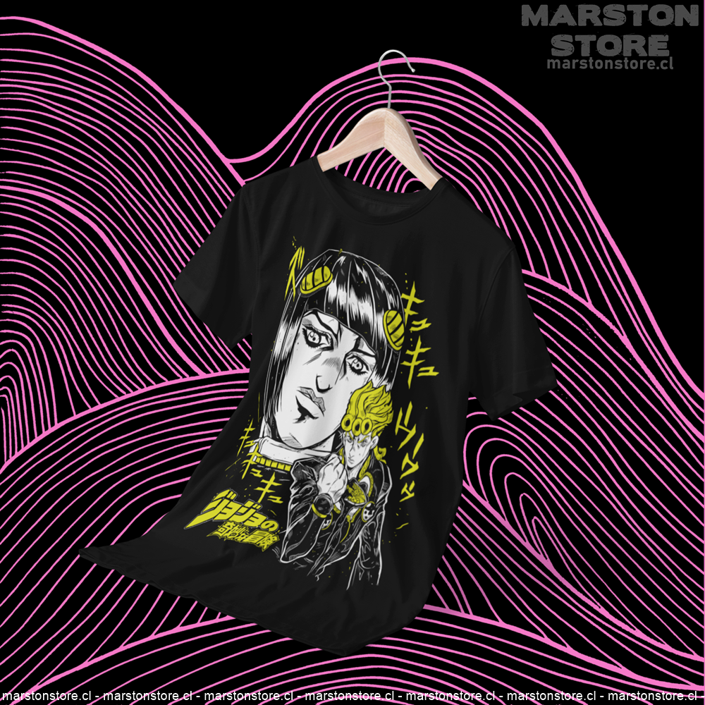 Polera Jojo's Bizarre Adventure - Giorno - Bruno