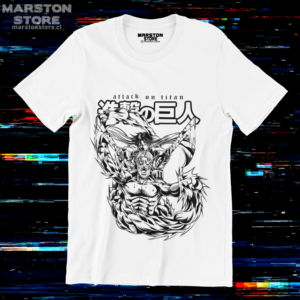 Polera Shingeki no Kyojin - Levi - Zeke