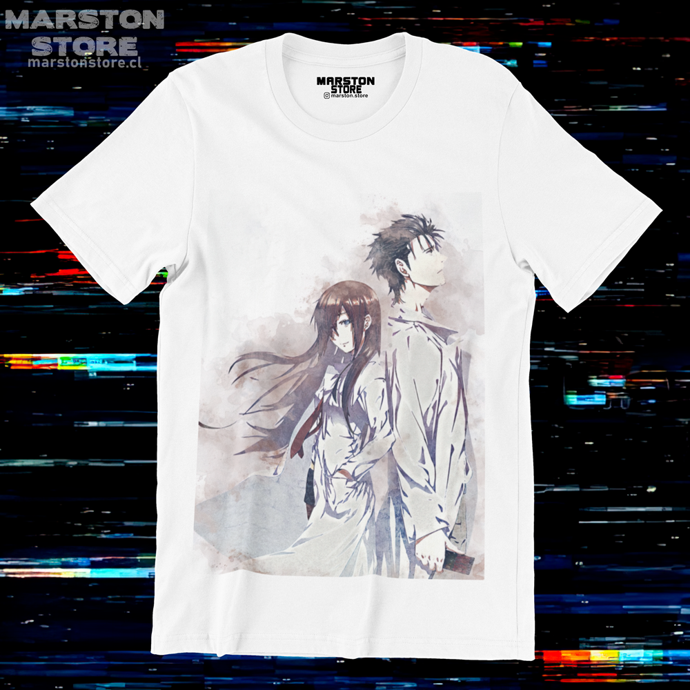 Polera Steins;Gate - Kurisu Makise - Rintaro Okabe