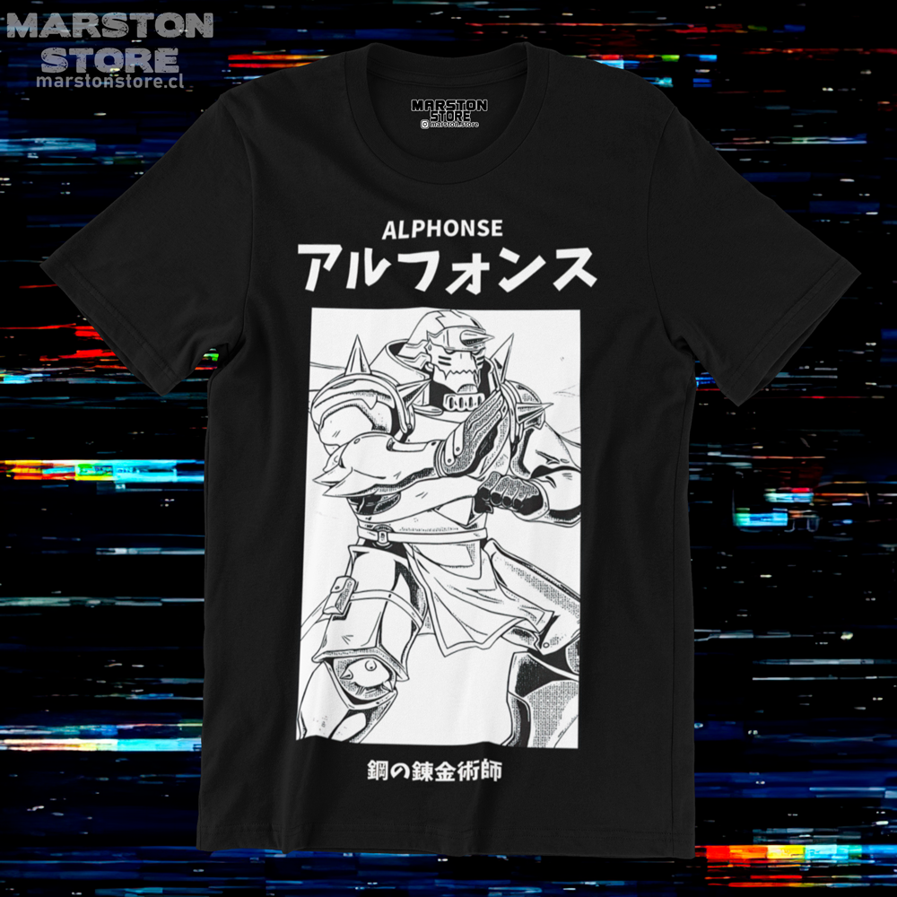 Polera Fullmetal Alchemist - Alphonse Elric