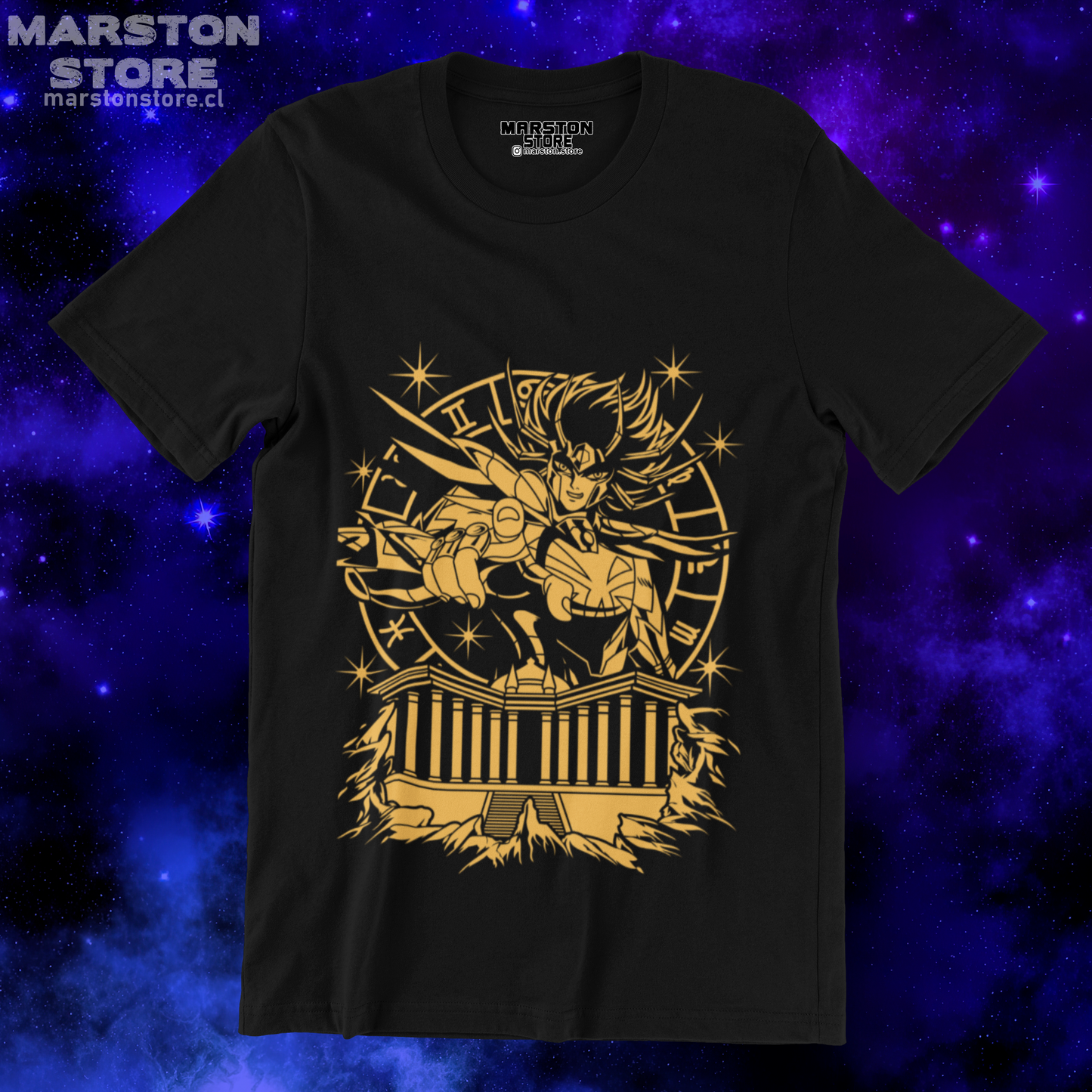 Polera Saint Seiya - Máscara de muerte de Cáncer
