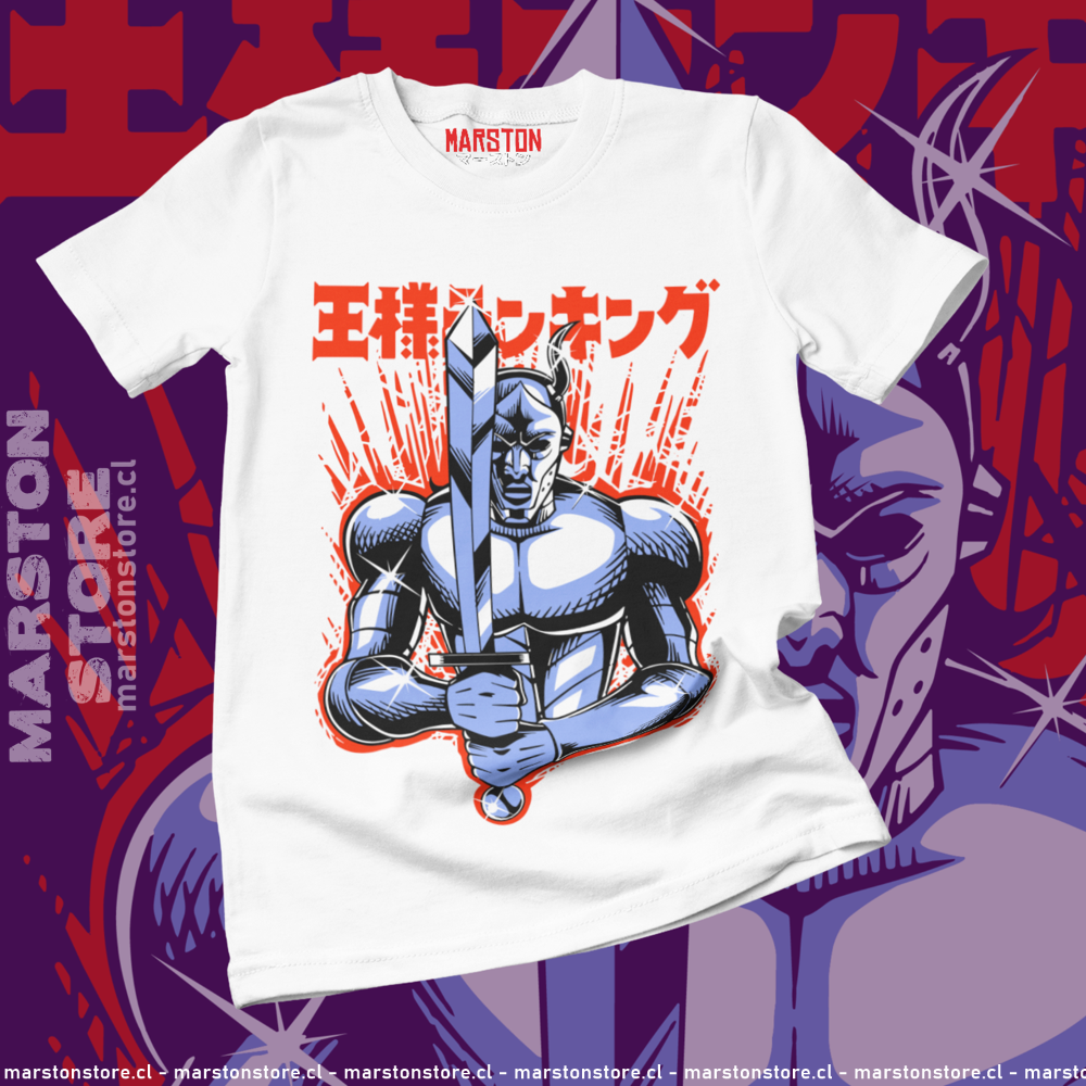 Polera blanca de Ousama Ranking (Ranking of Kings) con Ouken