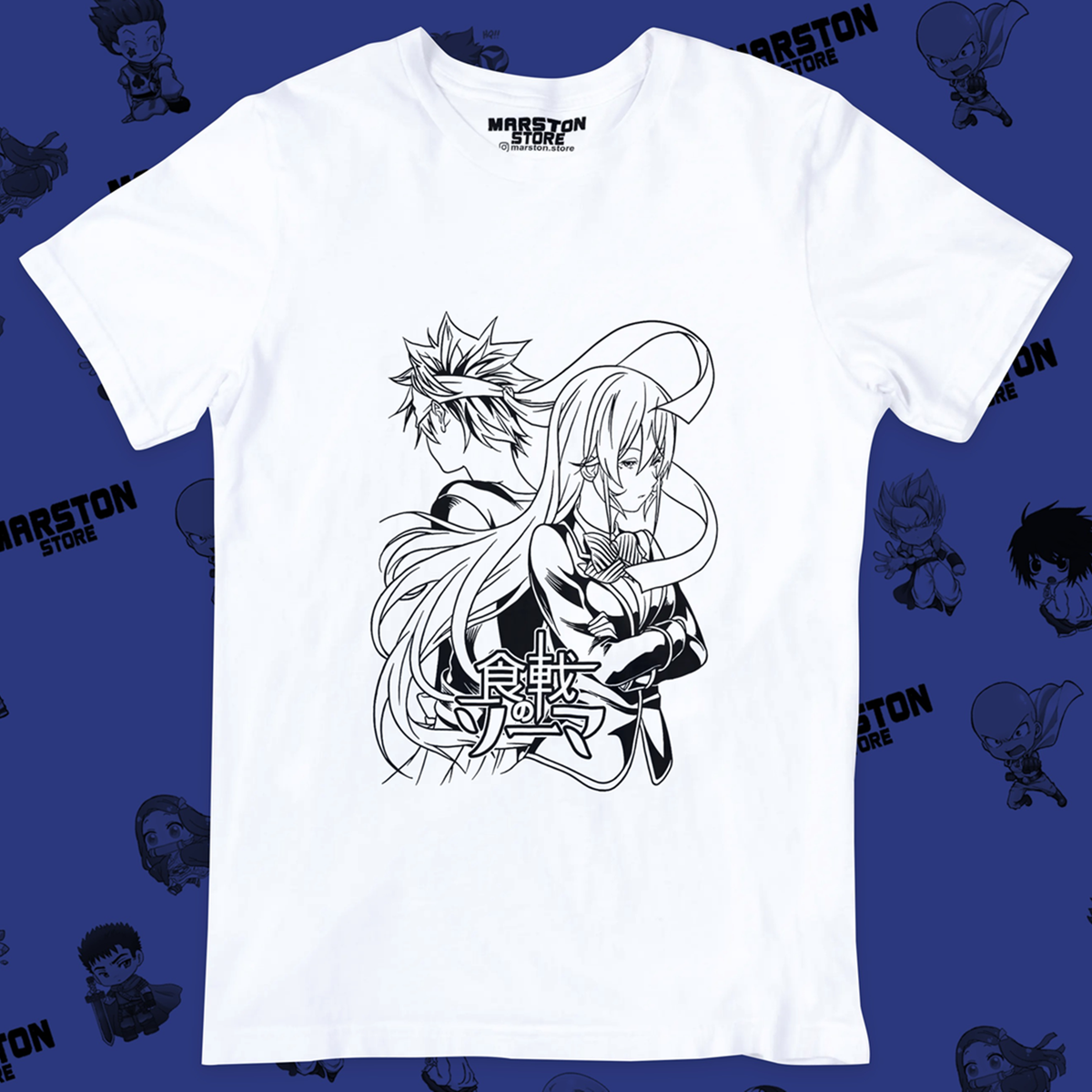 Polera blanca de Shokugeki no Soma / Food Wars!