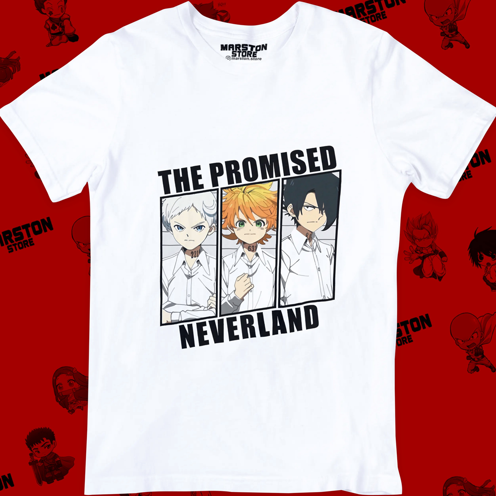 Polera blanca de The Promised Neverland