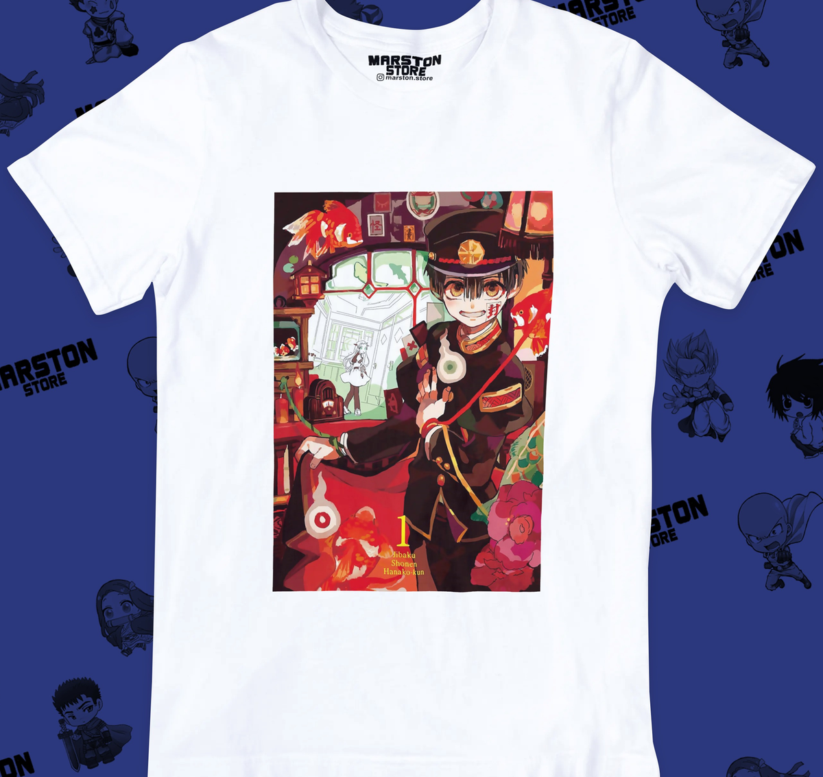 Polera blanca de Toilet-Bound Hanako-kun