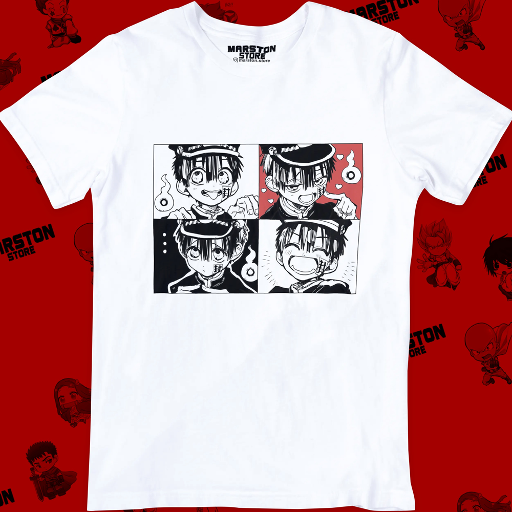 Polera blanca de Toilet-Bound Hanako-kun
