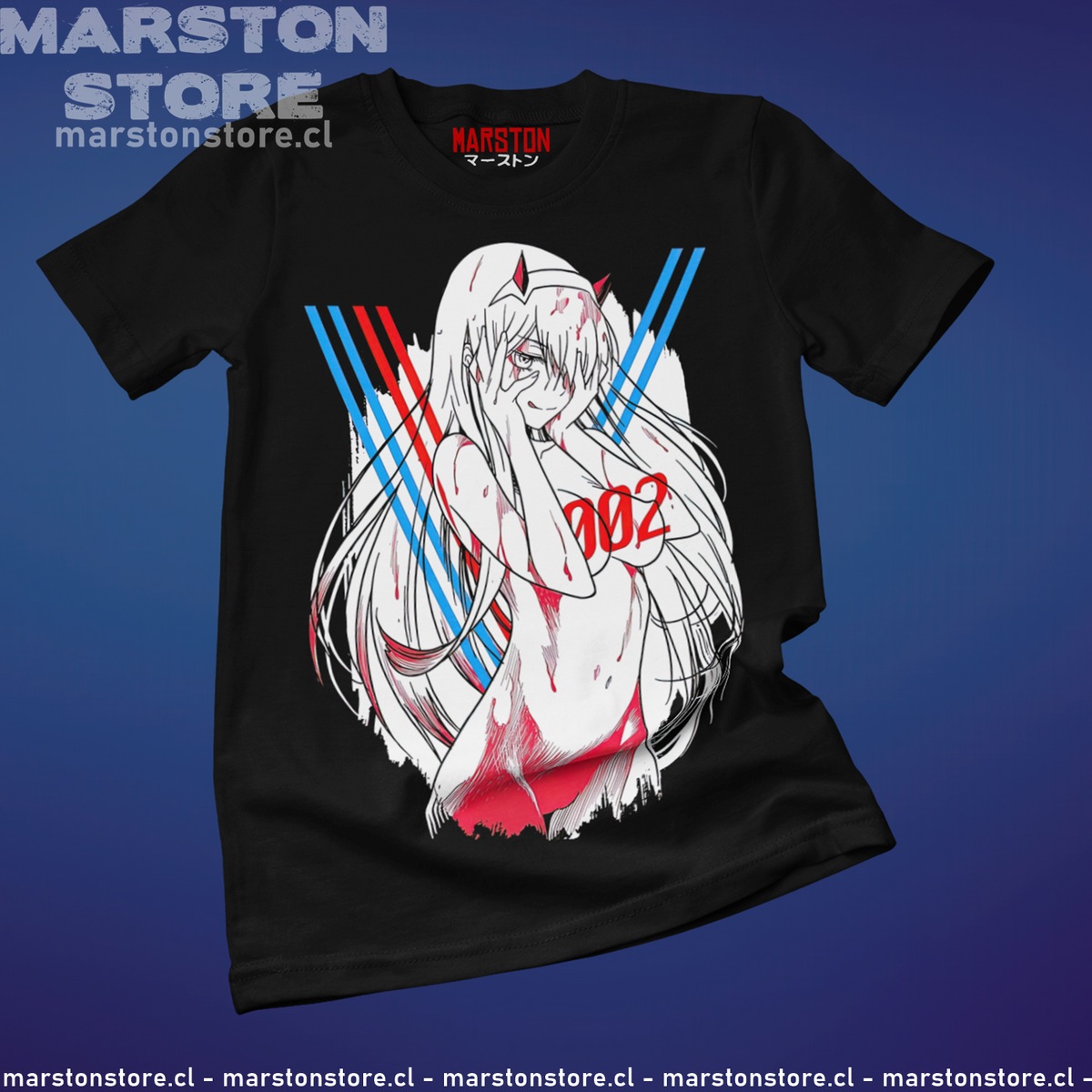 Polera negra de Darling in the Franxx