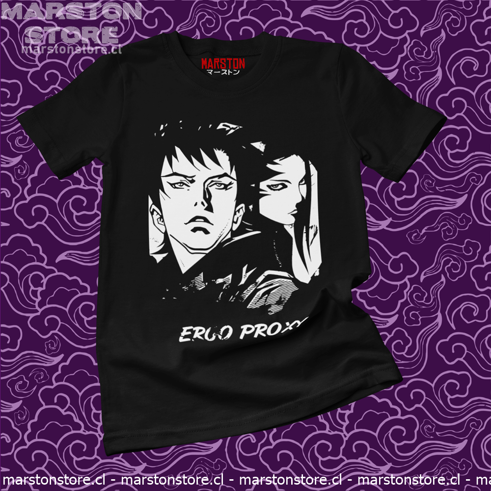 Polera negra de Ergo Proxy